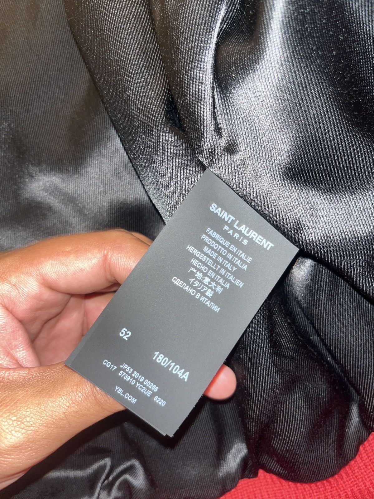 Saint Laurent Paris × Yves Saint Laurent Saint Laurent Revlon Leather Jacket Size US M / EU 48-50 / 2 - 5 Thumbnail