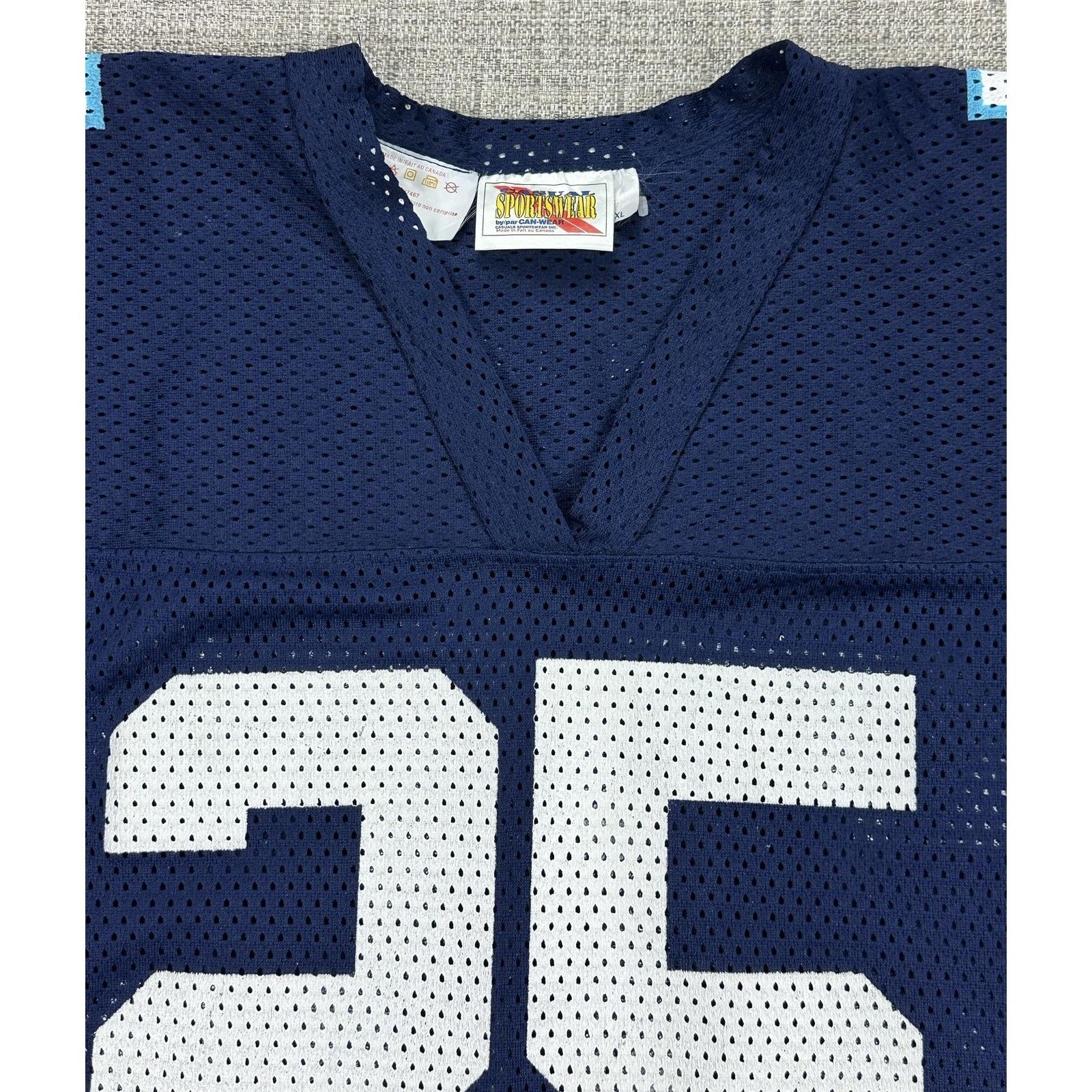 Other Toronto Argonauts Ismail Rocket 25 Jersey XL 90s CFL Canada Size US XL / EU 56 / 4 - 7 Thumbnail