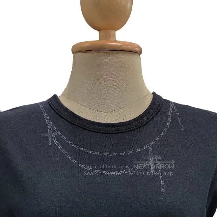 Jean Paul Gaultier Jean Paul Gaultier Cross chain printed T-shirt. Size US M / EU 48-50 / 2 - 9 Thumbnail