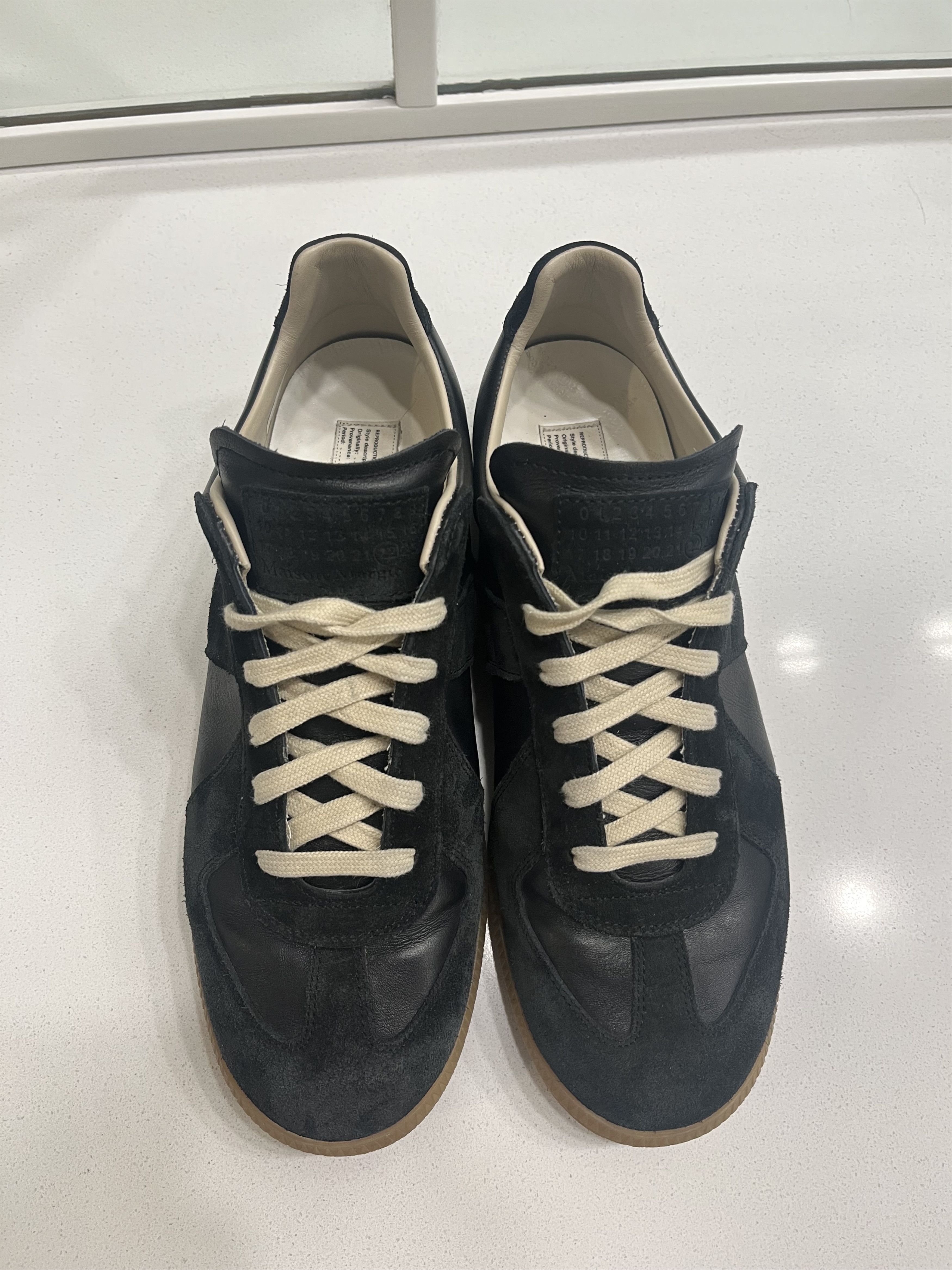 Maison Margiela Maison Margiela GATs Black Size US 9 / EU 42 - 1 Thumbnail