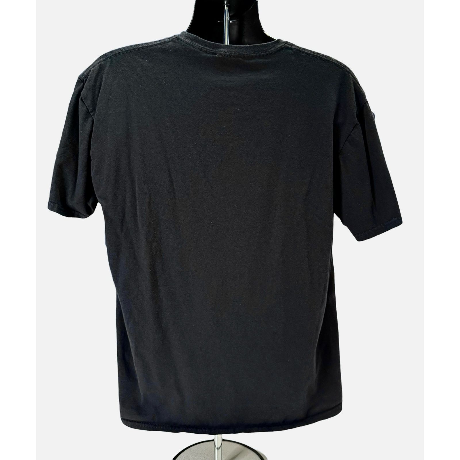 Disney Disney Mickey Mouse XL T-Shirt Black Checkered Silhouette Size US XL / EU 56 / 4 - 2 Thumbnail