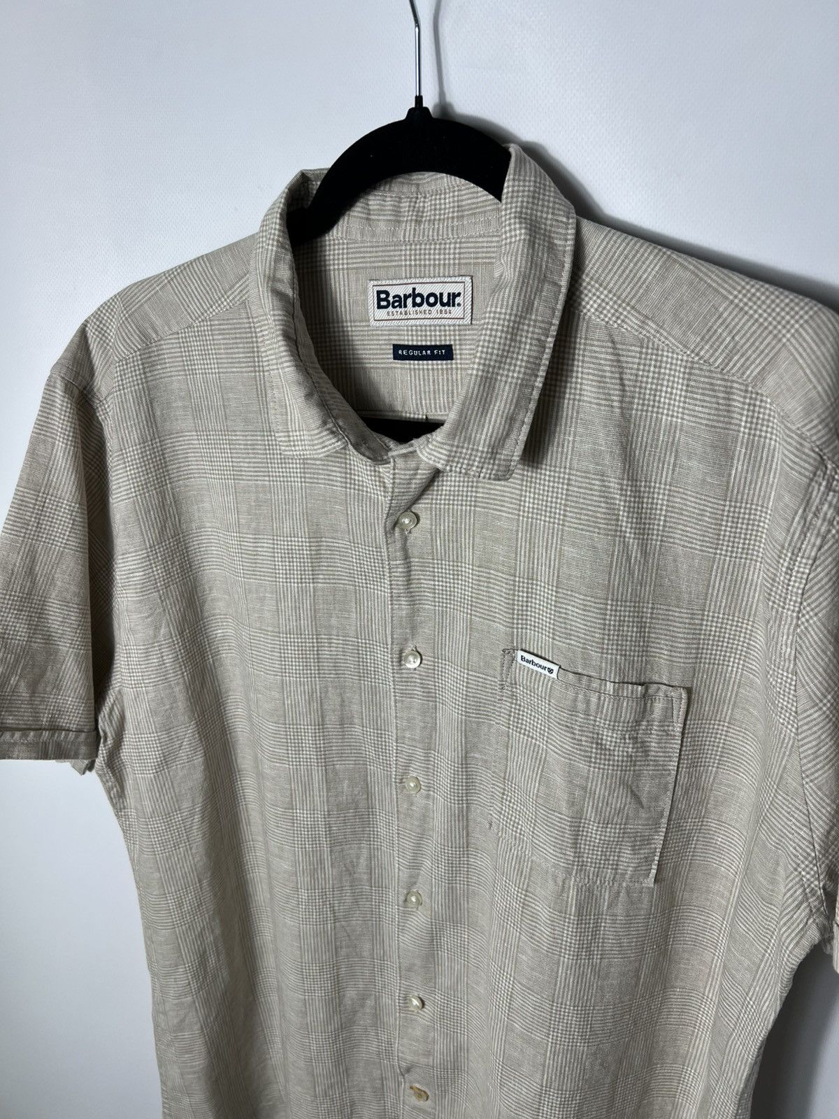 Barbour Vintage streetwear Barbour Summer Dept Button Up Shirt Size US L / EU 52-54 / 3 - 2 Thumbnail