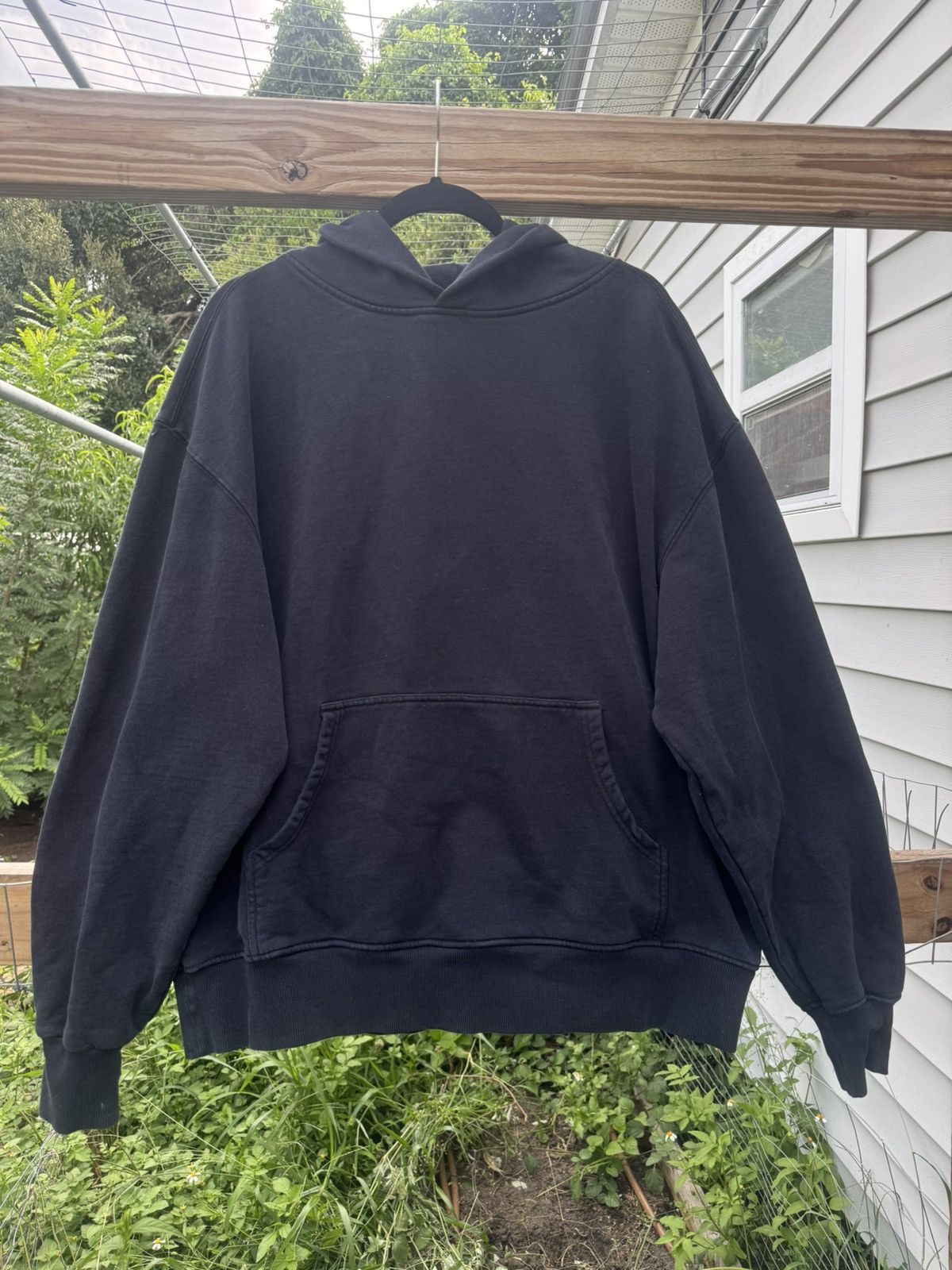 Other BLACK HEAVYWEIGHT BLANK HOODIE Size US L / EU 52-54 / 3 - 1 Thumbnail