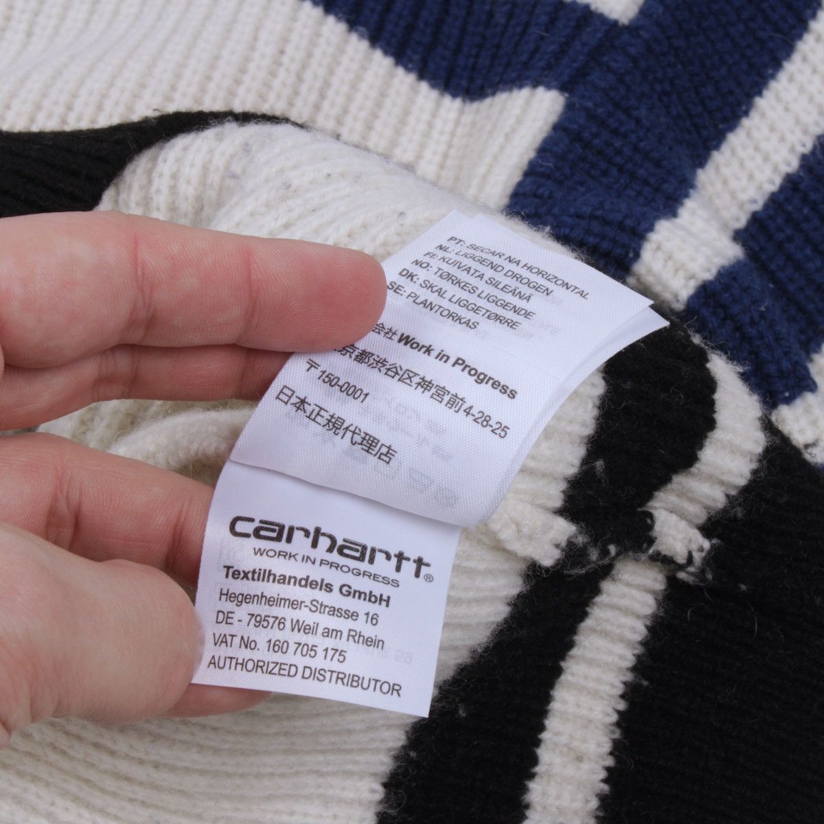 Carhartt Wip CARHARTT WIP Dane Lambs Wool Nylon Blend Knit Jumper Sweater Size M / US 6-8 / IT 42-44 - 15 Thumbnail