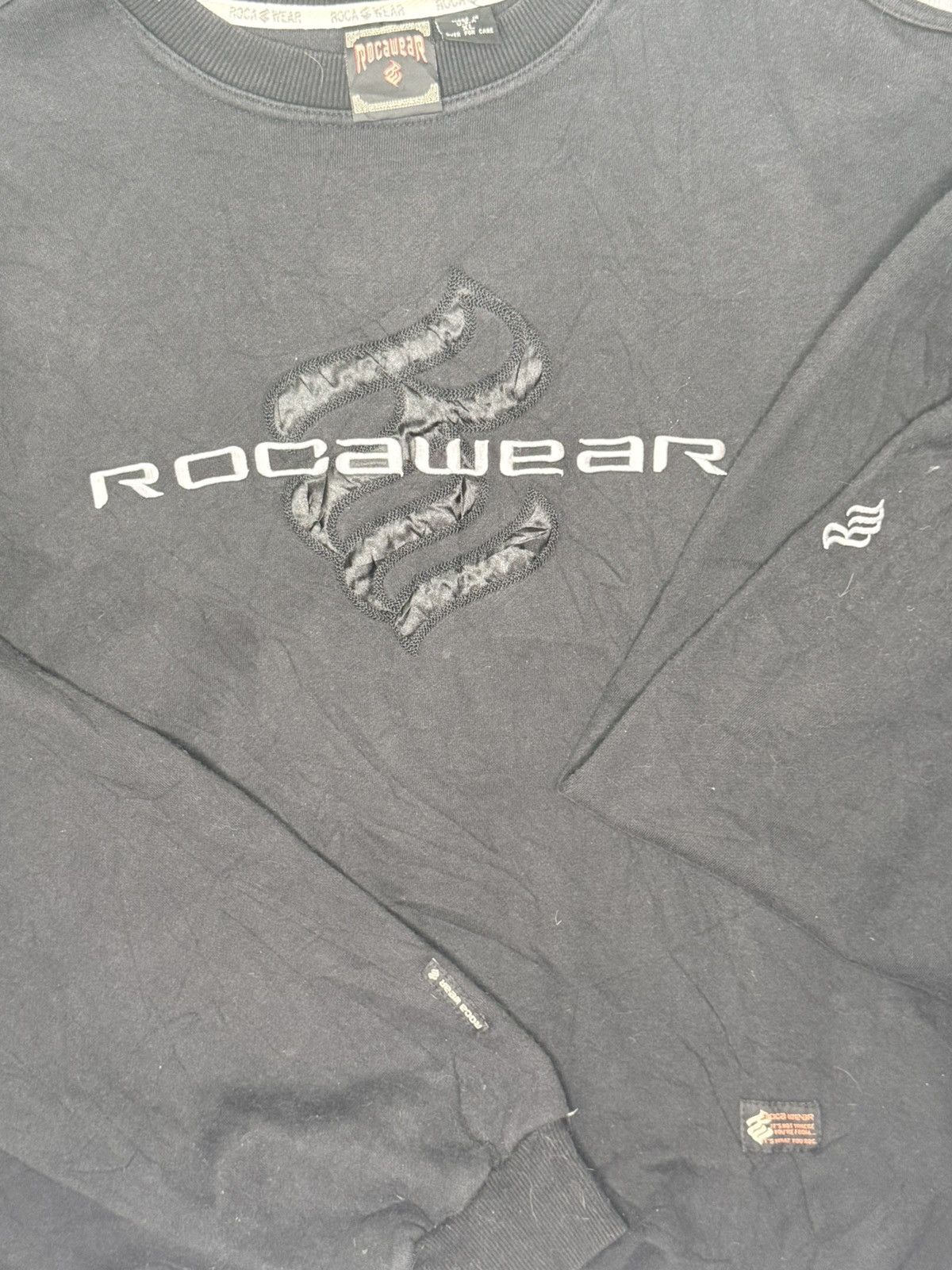 Rocawear Vintage made in USA sweater Size US XL / EU 56 / 4 - 3 Thumbnail