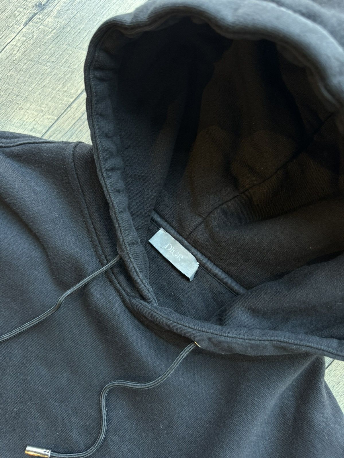 Dior Dior Sleeve Logo Patch Black Hoodie - Small Size US S / EU 44-46 / 1 - 5 Thumbnail