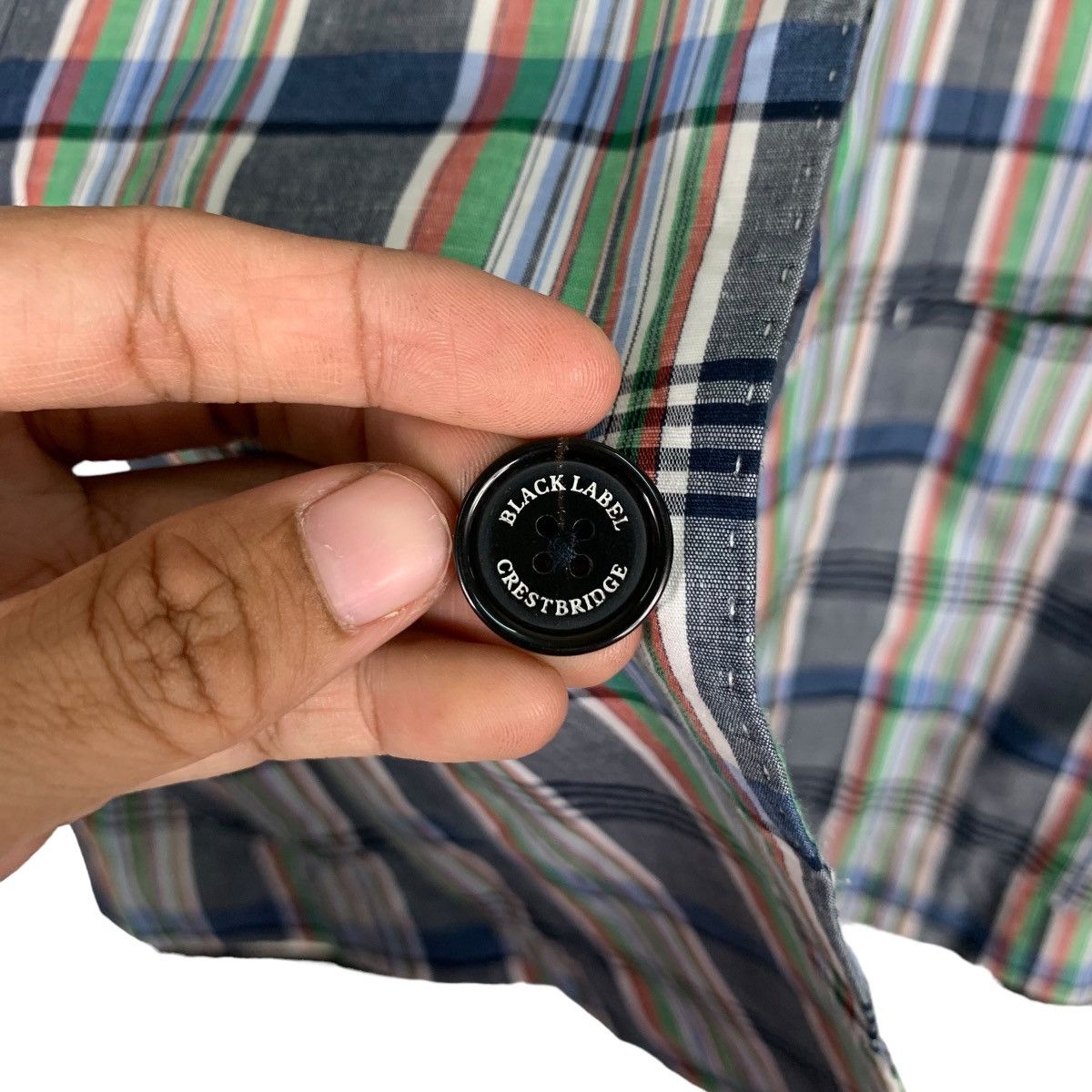 BLACK LABEL Crestbridge Checked Suit Jacket #0943-C42