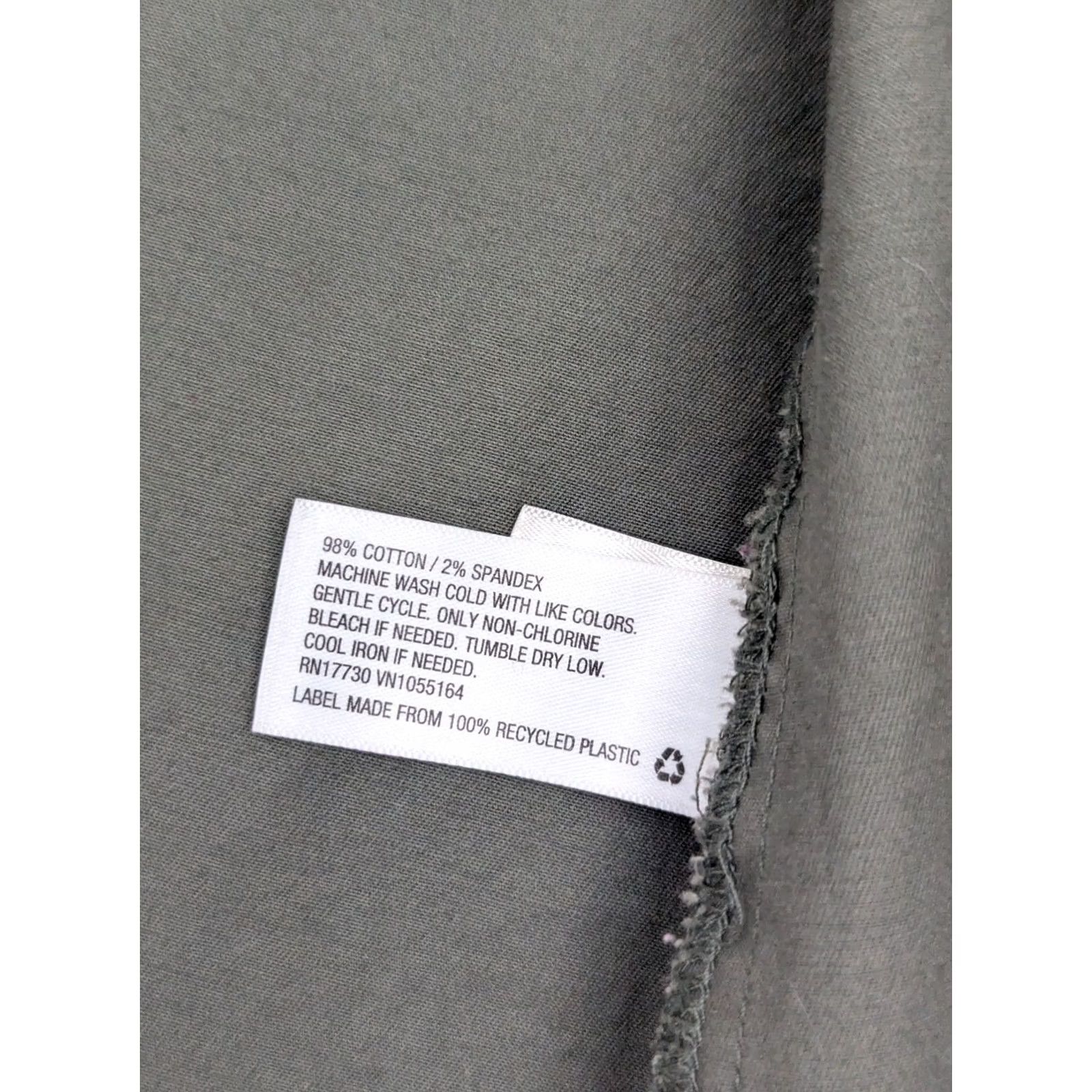 Vintage A New Day Field Canvas Vest Women S Olive Green Sleeveless Zip Pockets Button Long Jacket/Coat Size S / US 4 / IT 40 - 6 Thumbnail