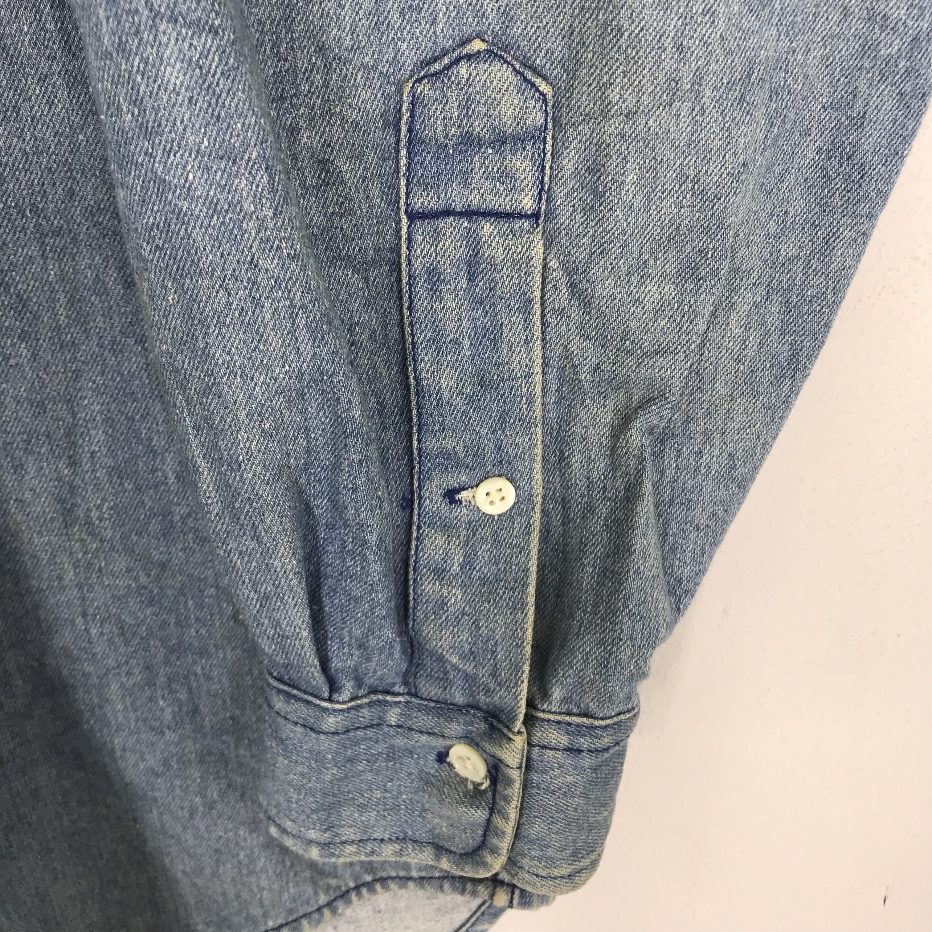 Polo Ralph Lauren Vintage 90's Polo Country Ralph Lauren Polo Pony Jeans Shirt Size US L / EU 52-54 / 3 - 6 Thumbnail