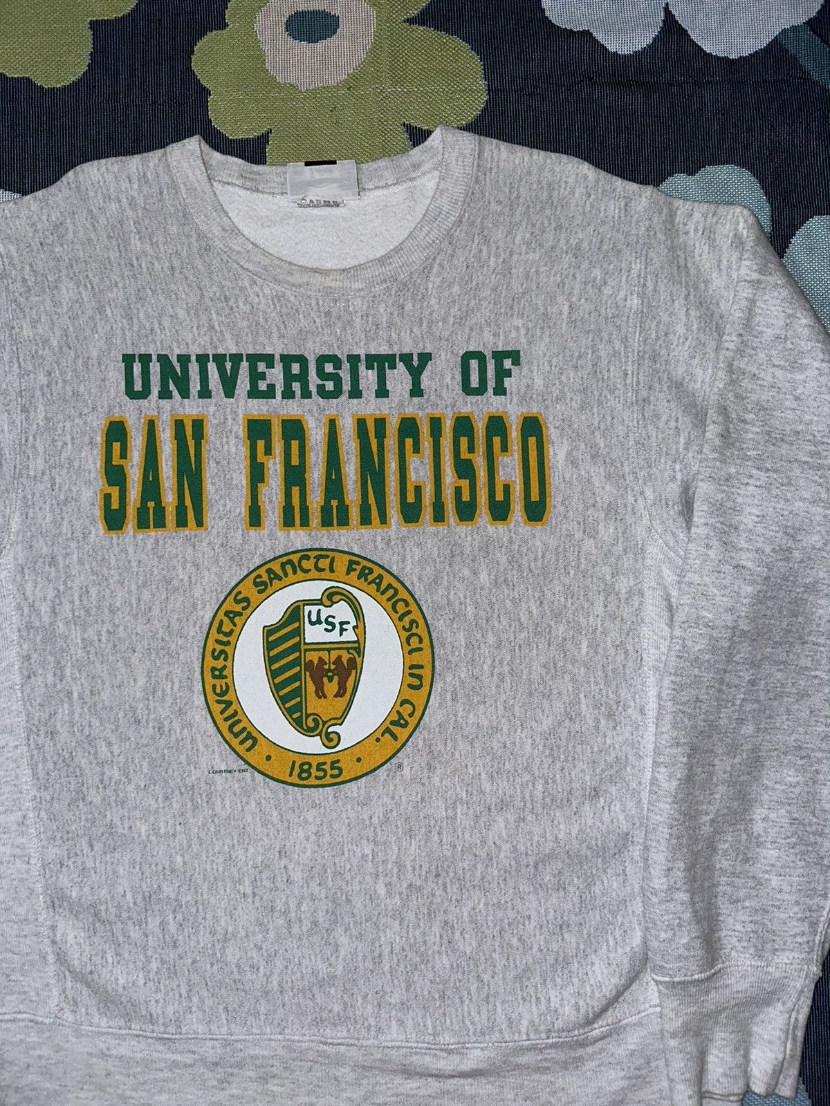 Lee 90s University of San Francisco cross grain sweatshirt Size US L / EU 52-54 / 3 - 1 Thumbnail