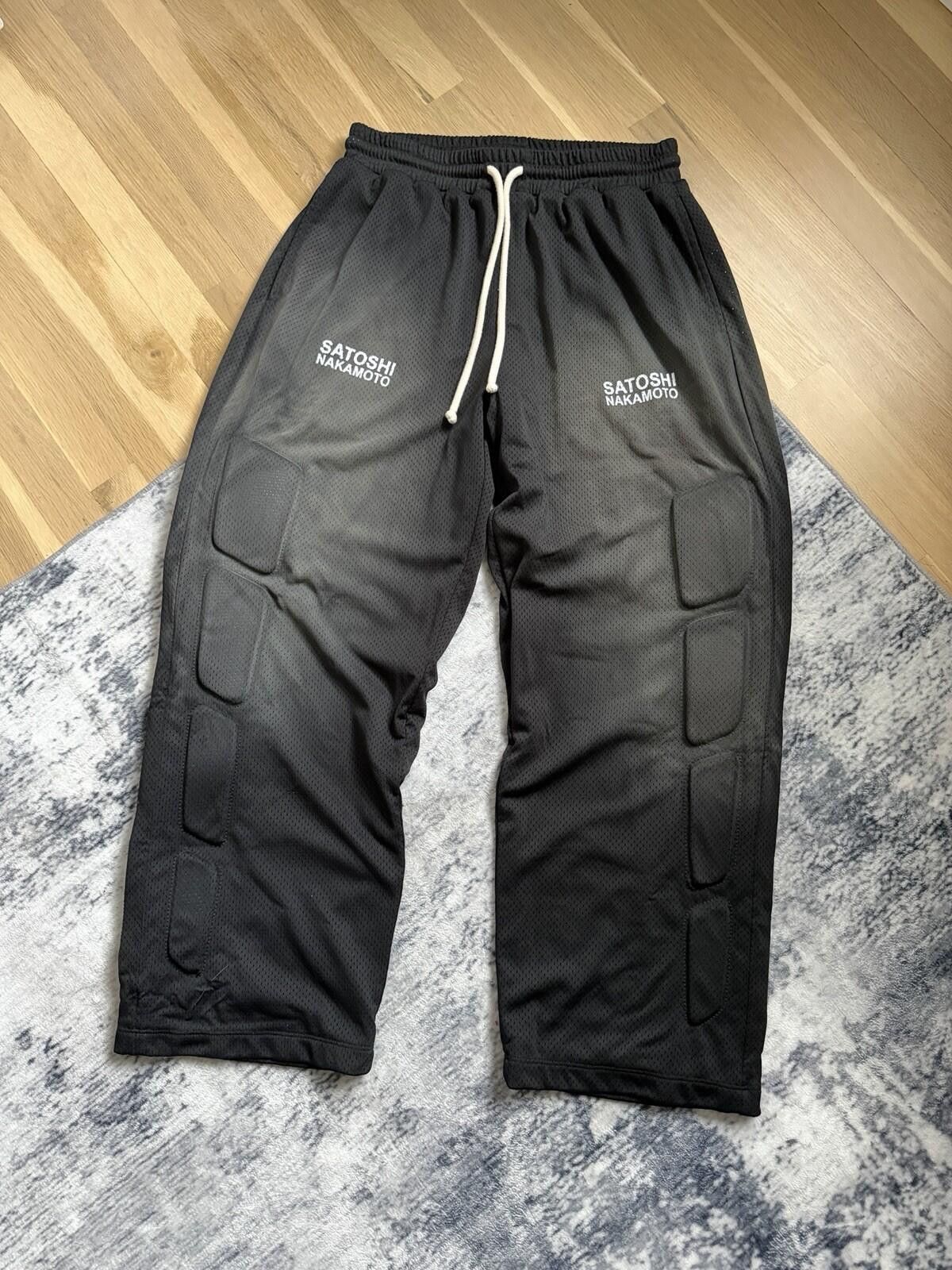 Satoshi Nakamoto Satoshi Nakamoto Mesh Moto Pants Black Size Medium New Size US 32 / EU 48 - 1 Thumbnail