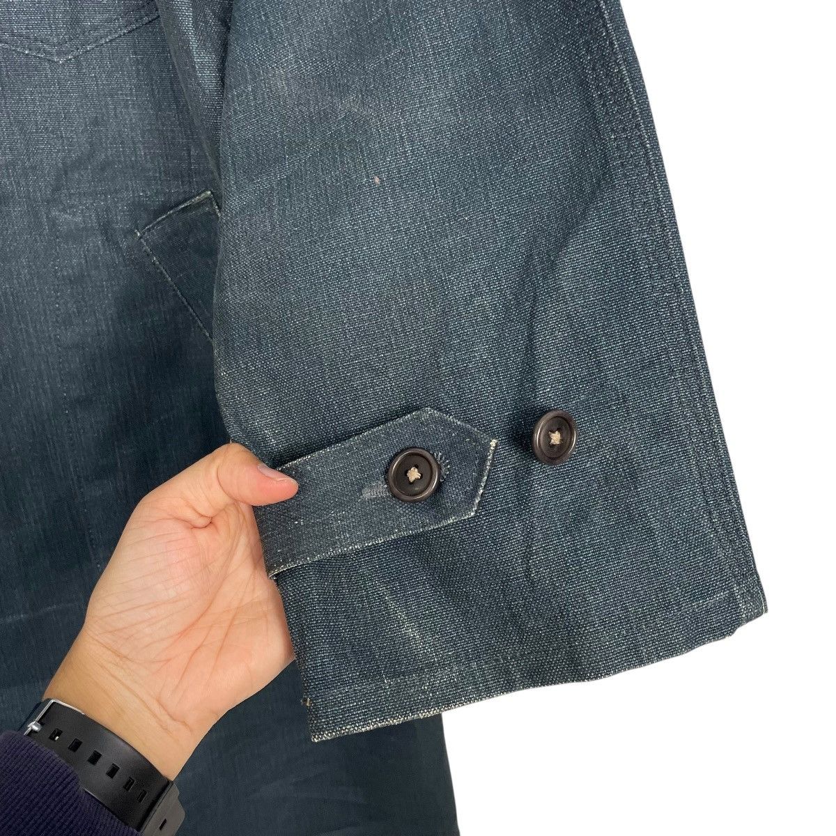 Blue Blue Japan Blue Blue Japan Denim Long Jacket Size US L / EU 52-54 / 3 - 14 Thumbnail