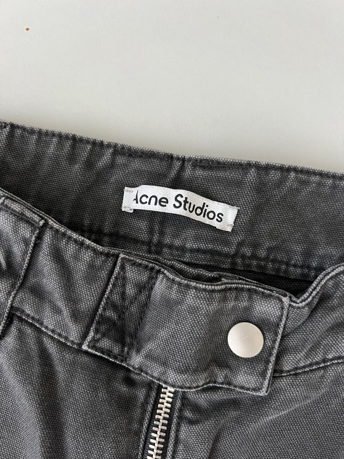 Acne Studios Acne Studios Flared Cargo Pants Size US 27 - 6 Thumbnail