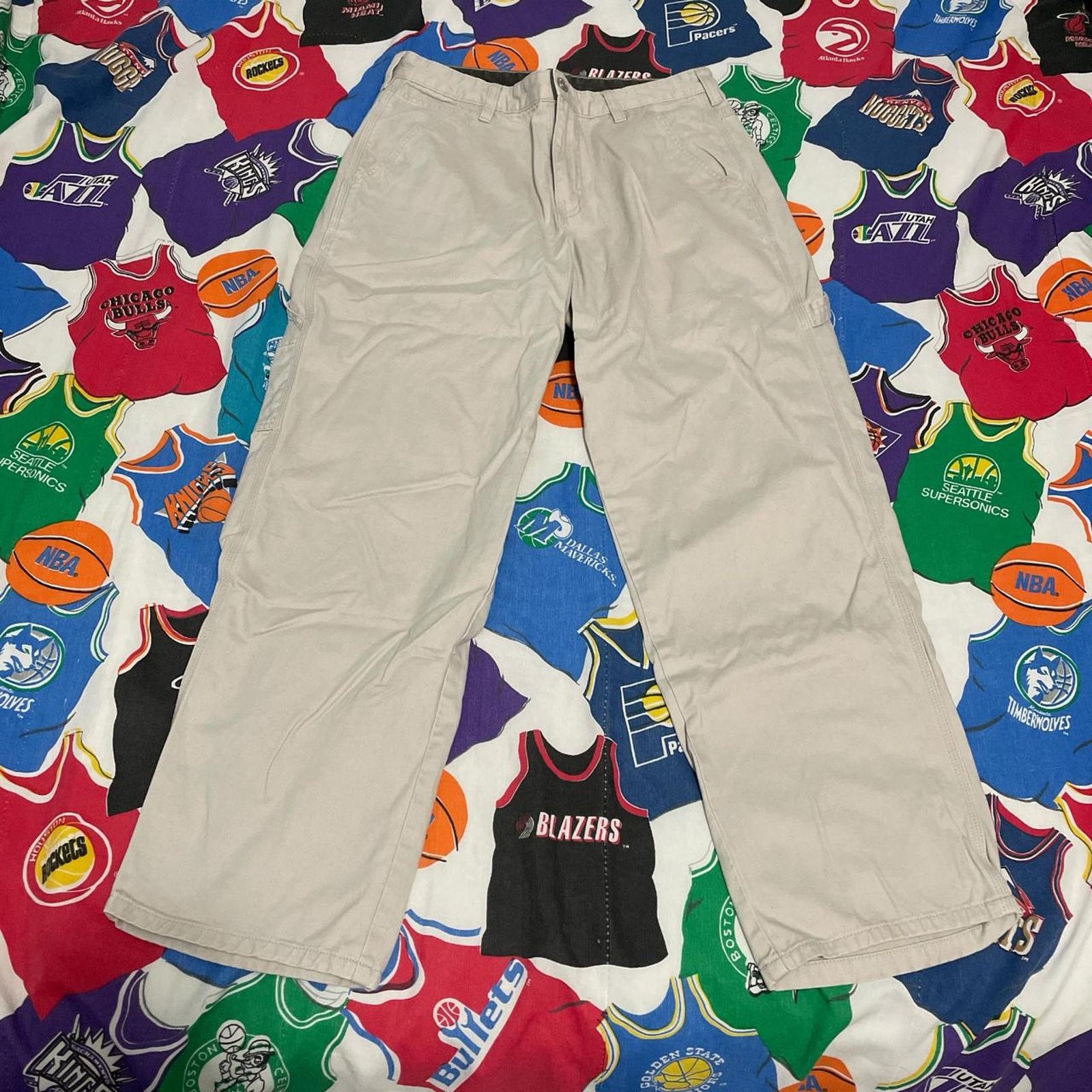 Carhartt × Vintage × Wrangler Y2K Wrangler Originals Workwear Carpenter Relaxed Jean Pants Size US 30 / EU 46 - 3 Thumbnail