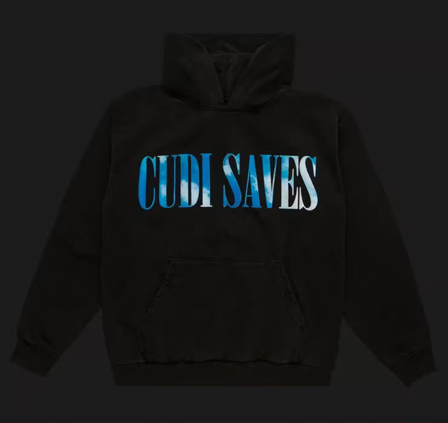 image of 2019 Cactus Plant Flea Market X Kid Cudi Coachella Hoodie in Black (Size Large)