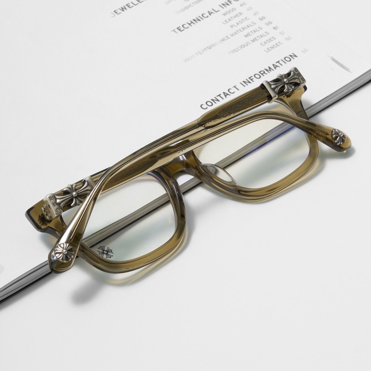 Chrome Hearts CHROME HEARTS COX UCKER ARMY GLASSES Size ONE SIZE - 7 Thumbnail