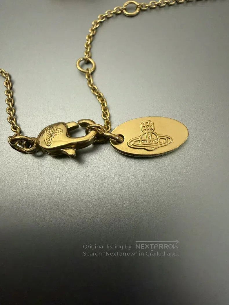 Vivienne Westwood Vivienne Westwood Saturn latitude and longitude necklace Size ONE SIZE - 6 Thumbnail