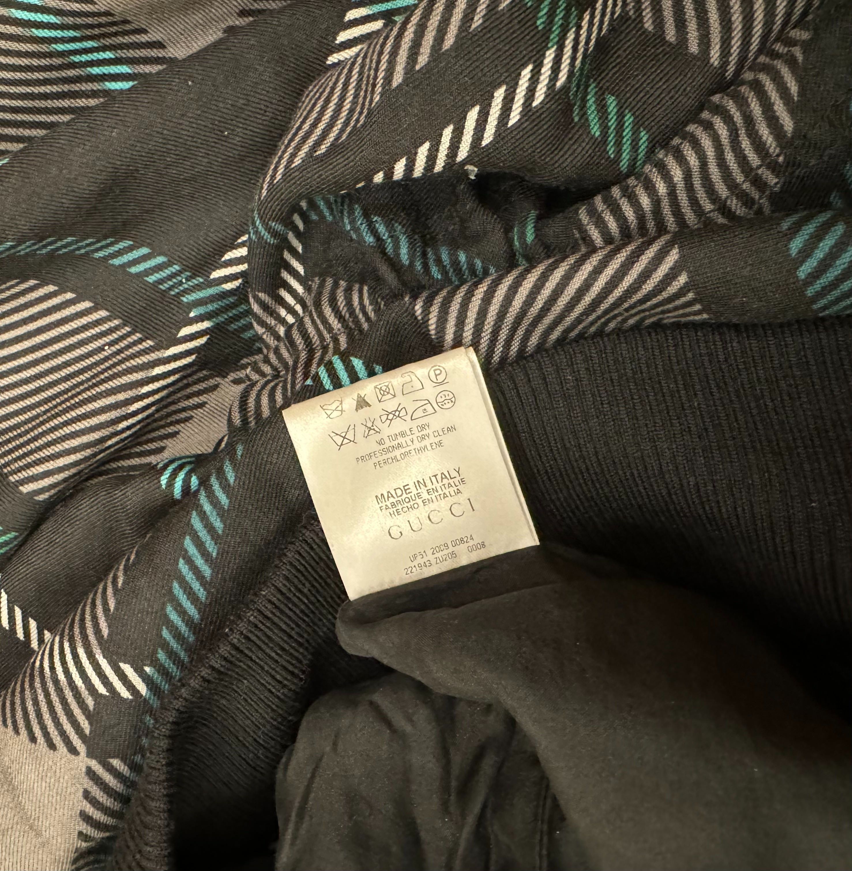 Gucci SILK HOODED JACKET Size M / US 6-8 / IT 42-44 - 7 Thumbnail