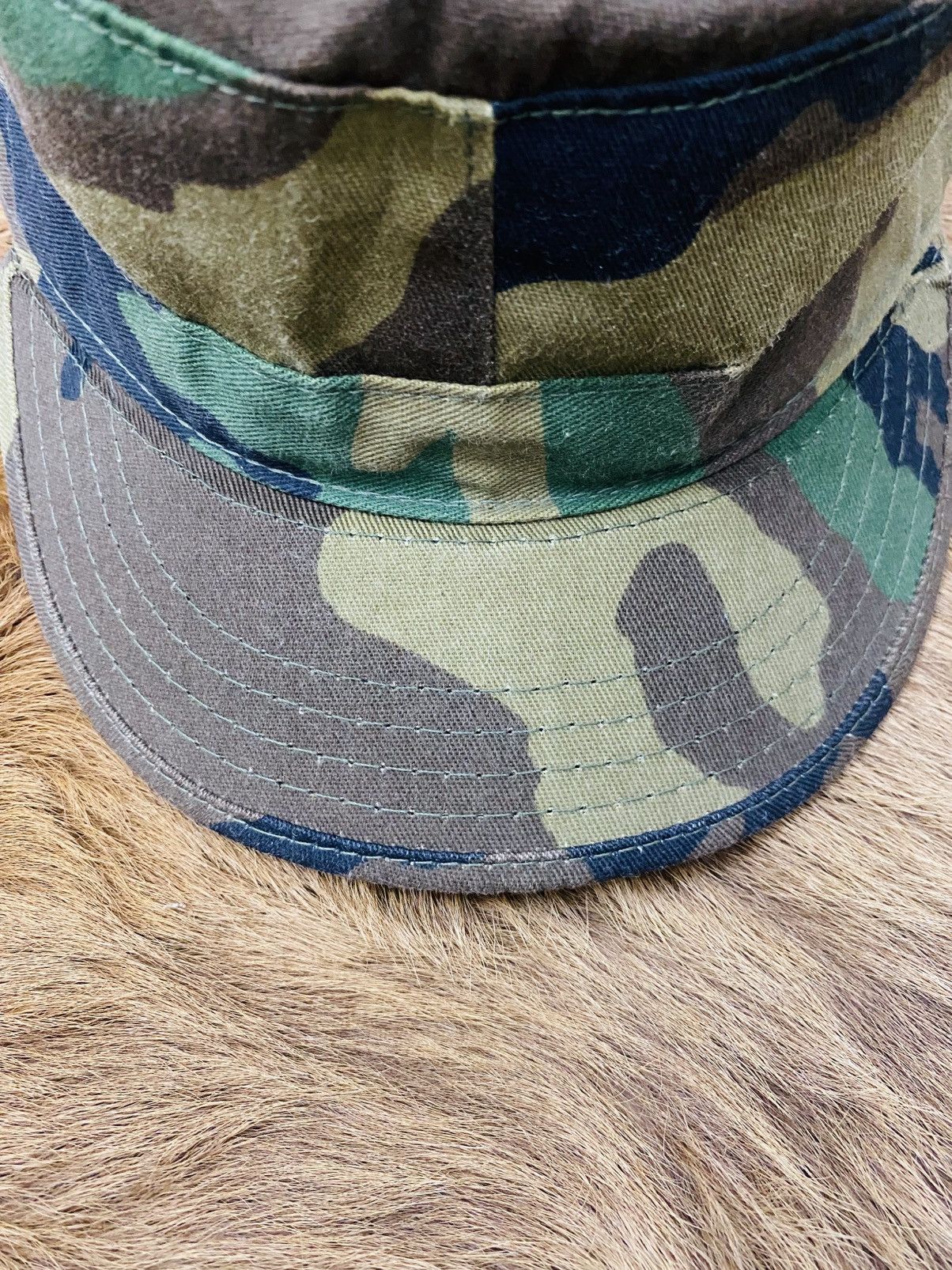 Other U.S ARMY USGI COMBAT CAP WOODLAND CAMO Size 42 - 6 Thumbnail