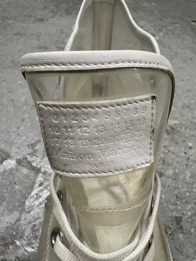 Maison Margiela Maison Margiela Tabi White Transparent Size US 8 / IT 38 - 9 Thumbnail