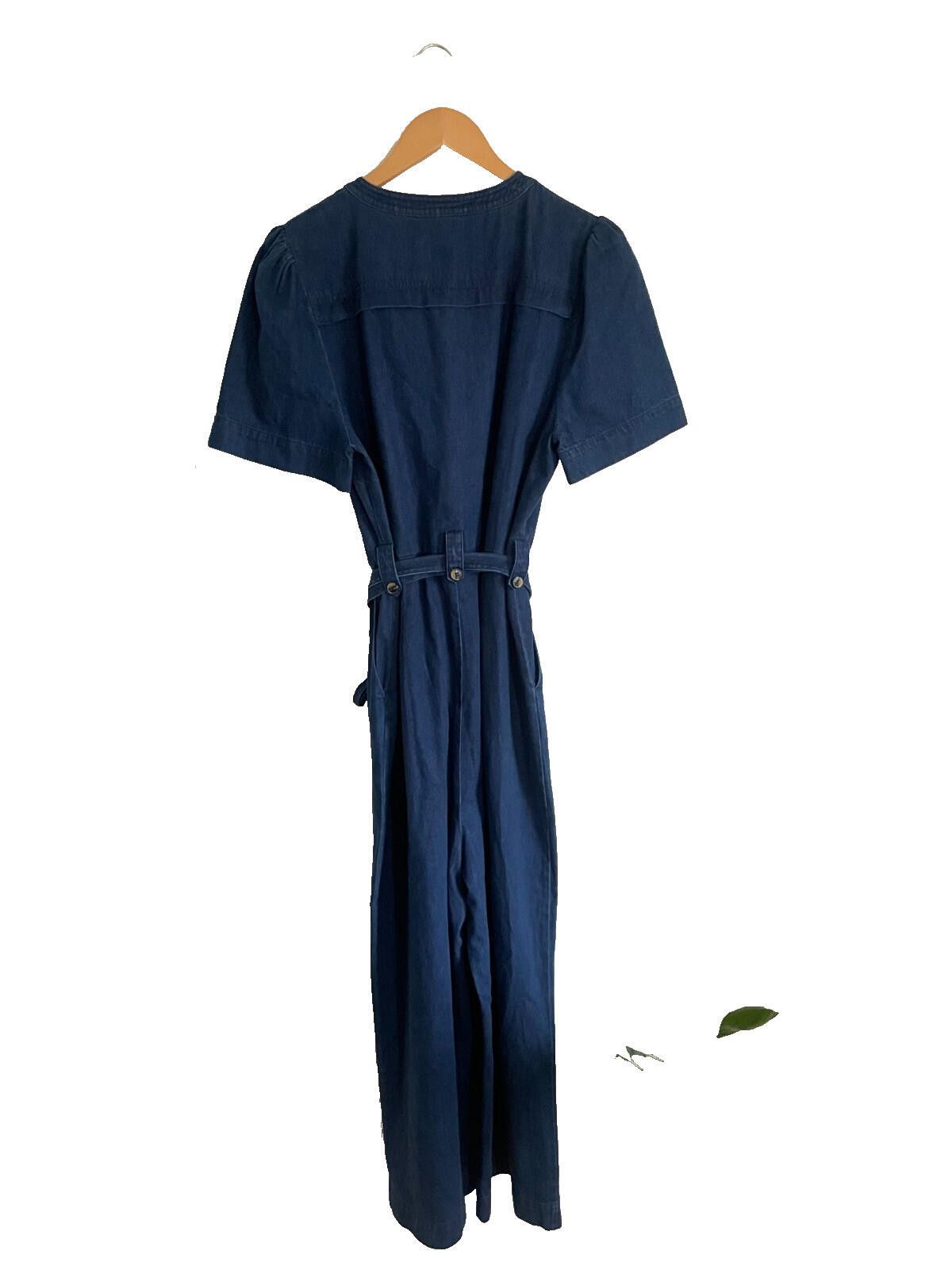 Whistles Whistles Alana Denim Jumpsuit UK 16 BNWT RRP £149 Size 34" / US 12 / IT 48 - 4 Thumbnail