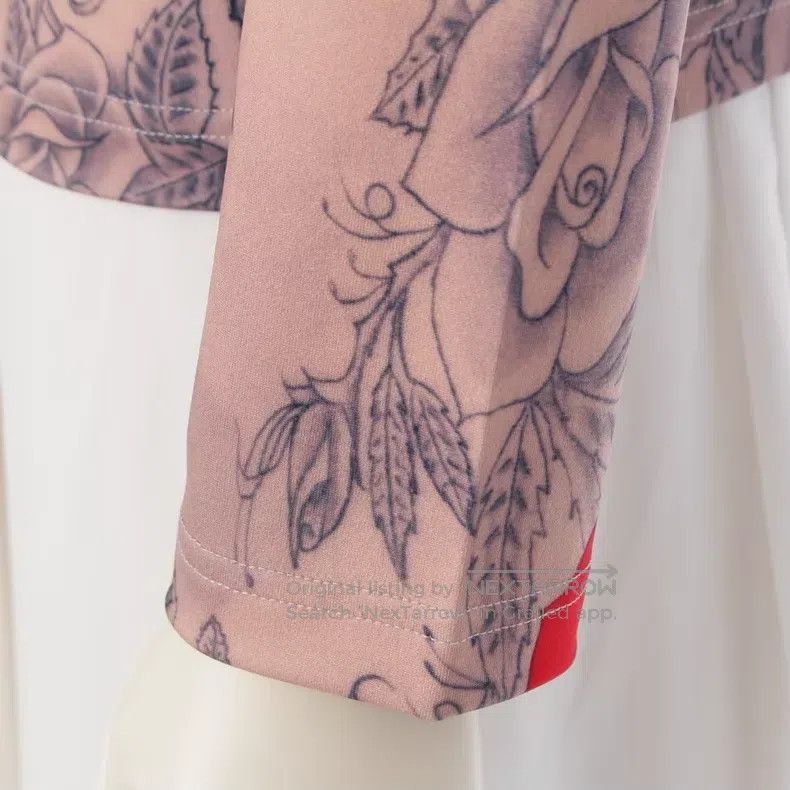Comme des Garcons Comme des Garcons Blood Rose Tattoo Long Sleeve T-shirt Size XS / US 0-2 / IT 36-38 - 7 Thumbnail