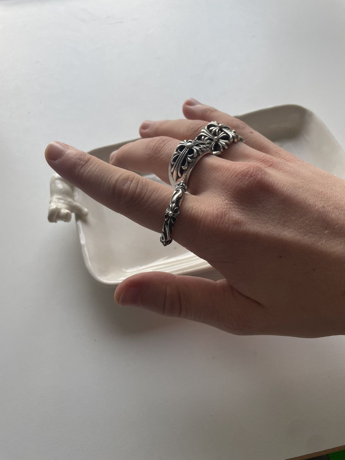 Chrome Hearts Sbt Ring | Grailed