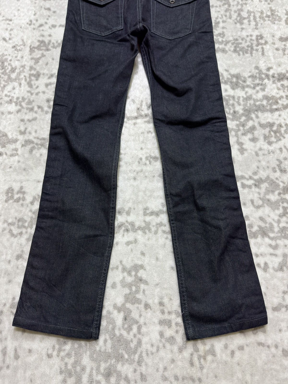 Vintage Vintage Charles Jourdan Side Button Skinny Low Rise Denim Size US 28 / EU 44 - 10 Thumbnail
