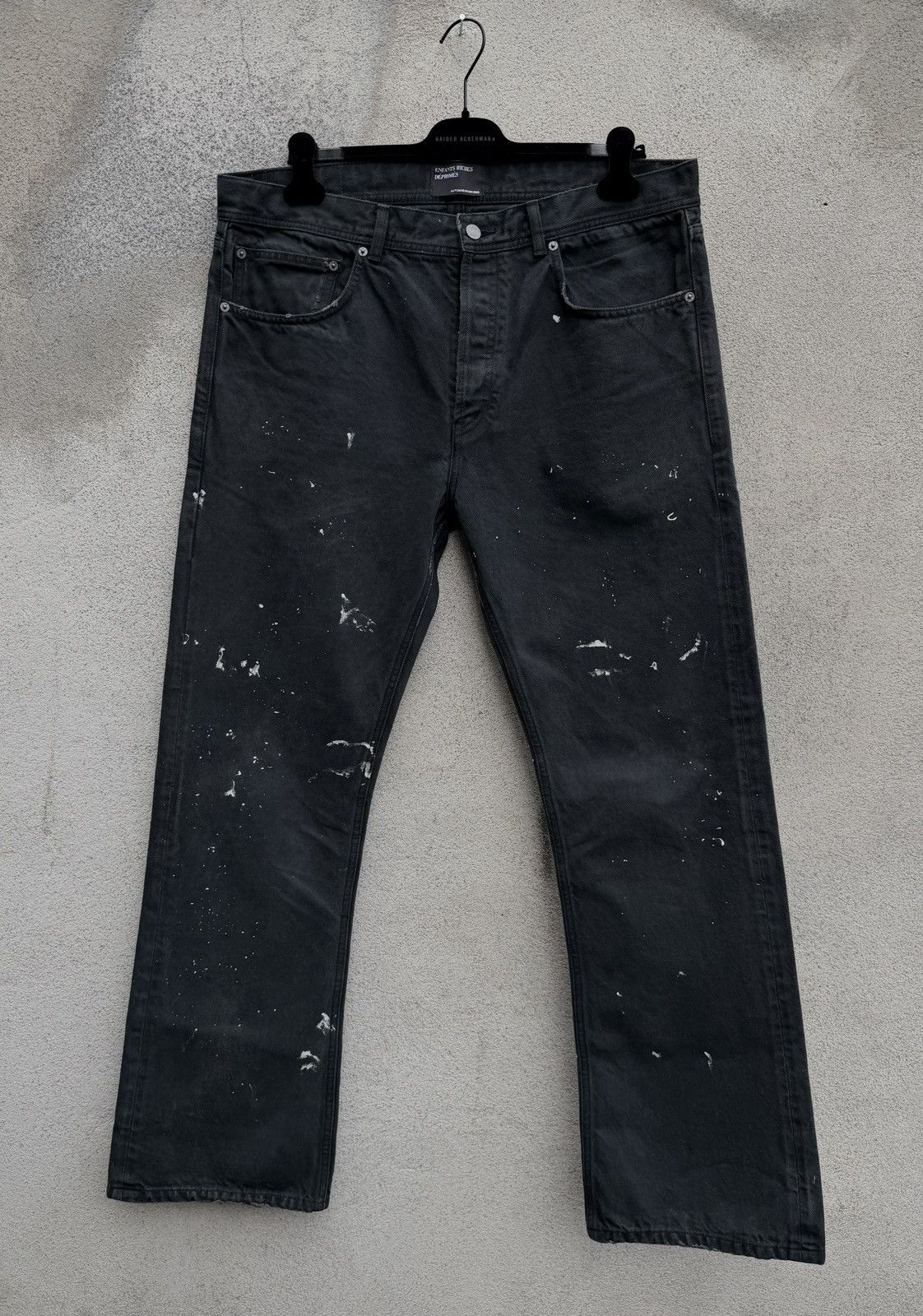 Enfants Riches Deprimes Zurich 64 Flare Jeans Paint