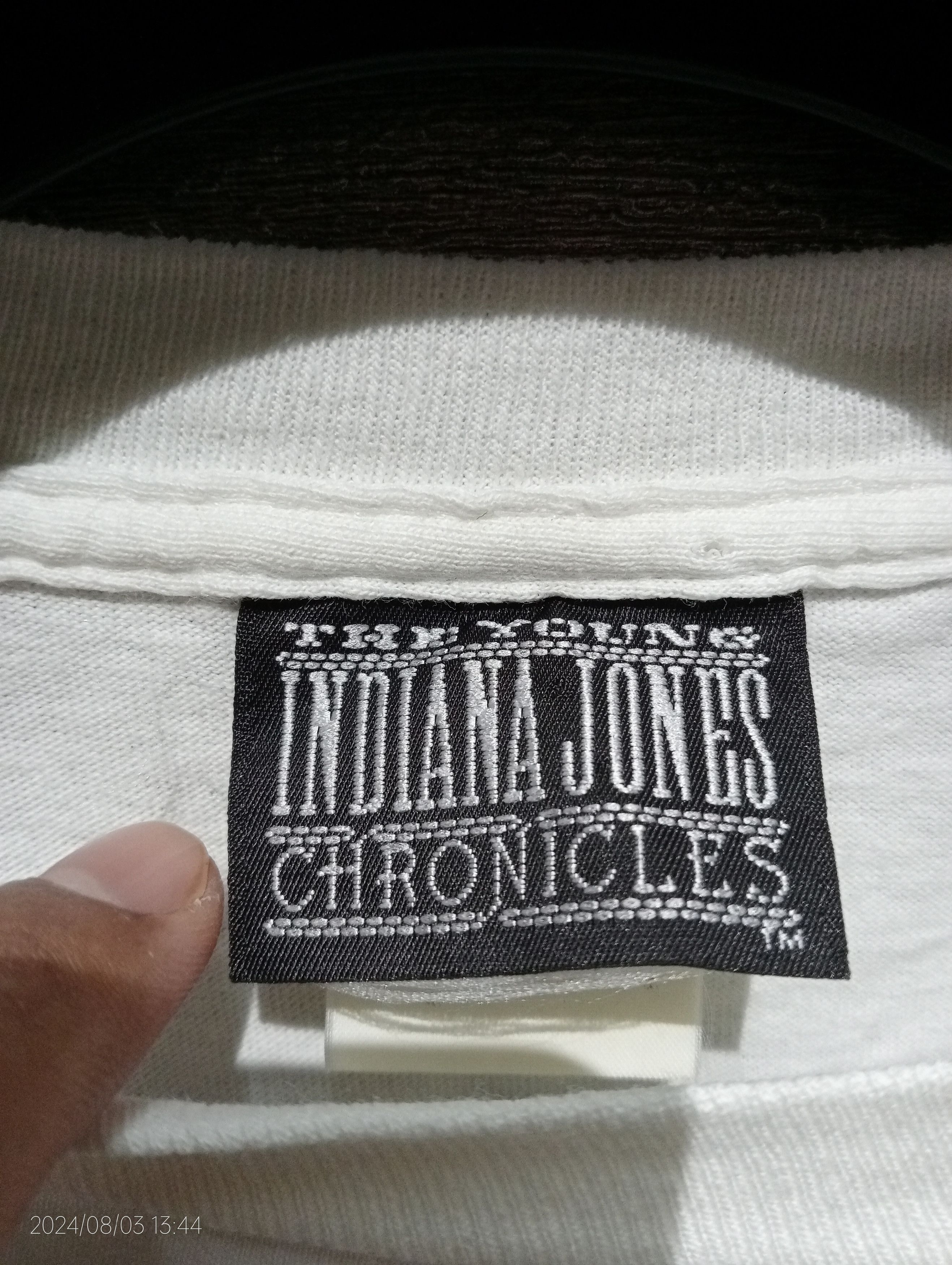 Vintage Vintage '90s The Young Indiana Jones Chronicles Tee USA Size US M / EU 48-50 / 2 - 2 Thumbnail