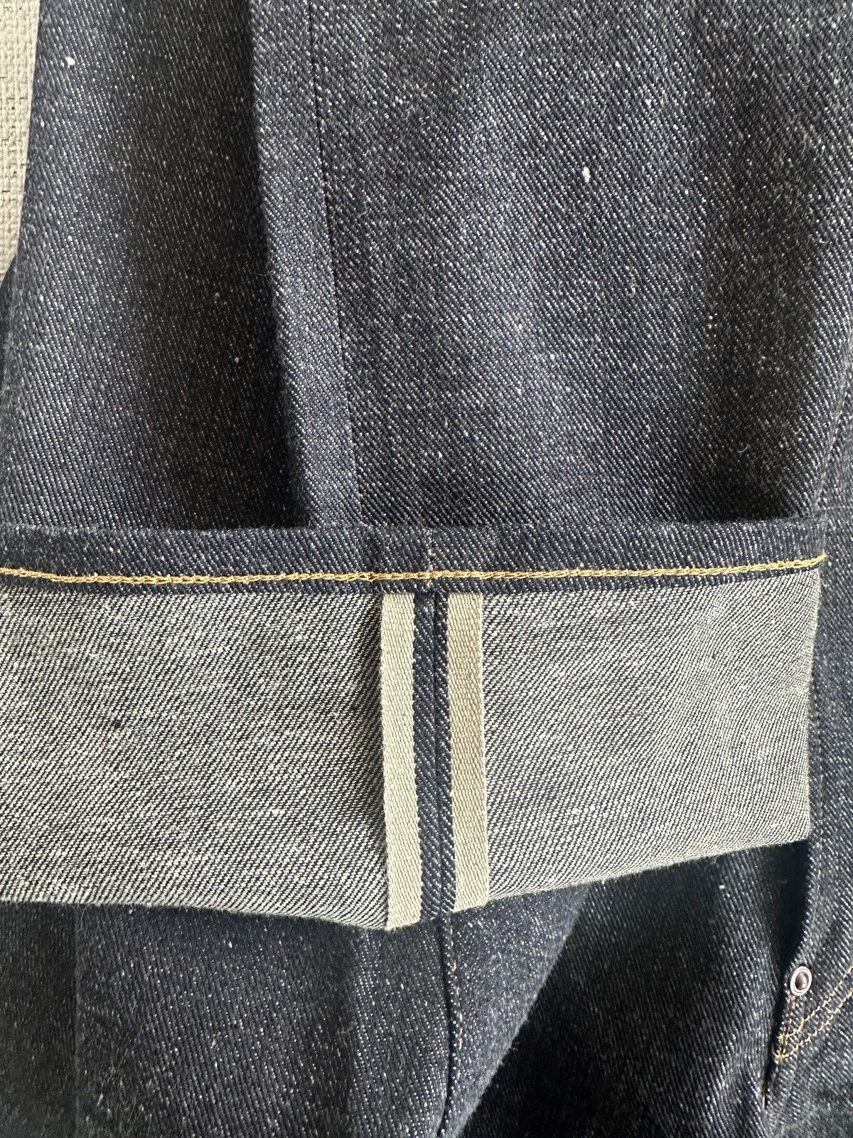 Taiga Takahashi Taiga Takahashi Lot 702 Raw Indigo Denim Trousers Size US 32 / EU 48 - 4 Thumbnail