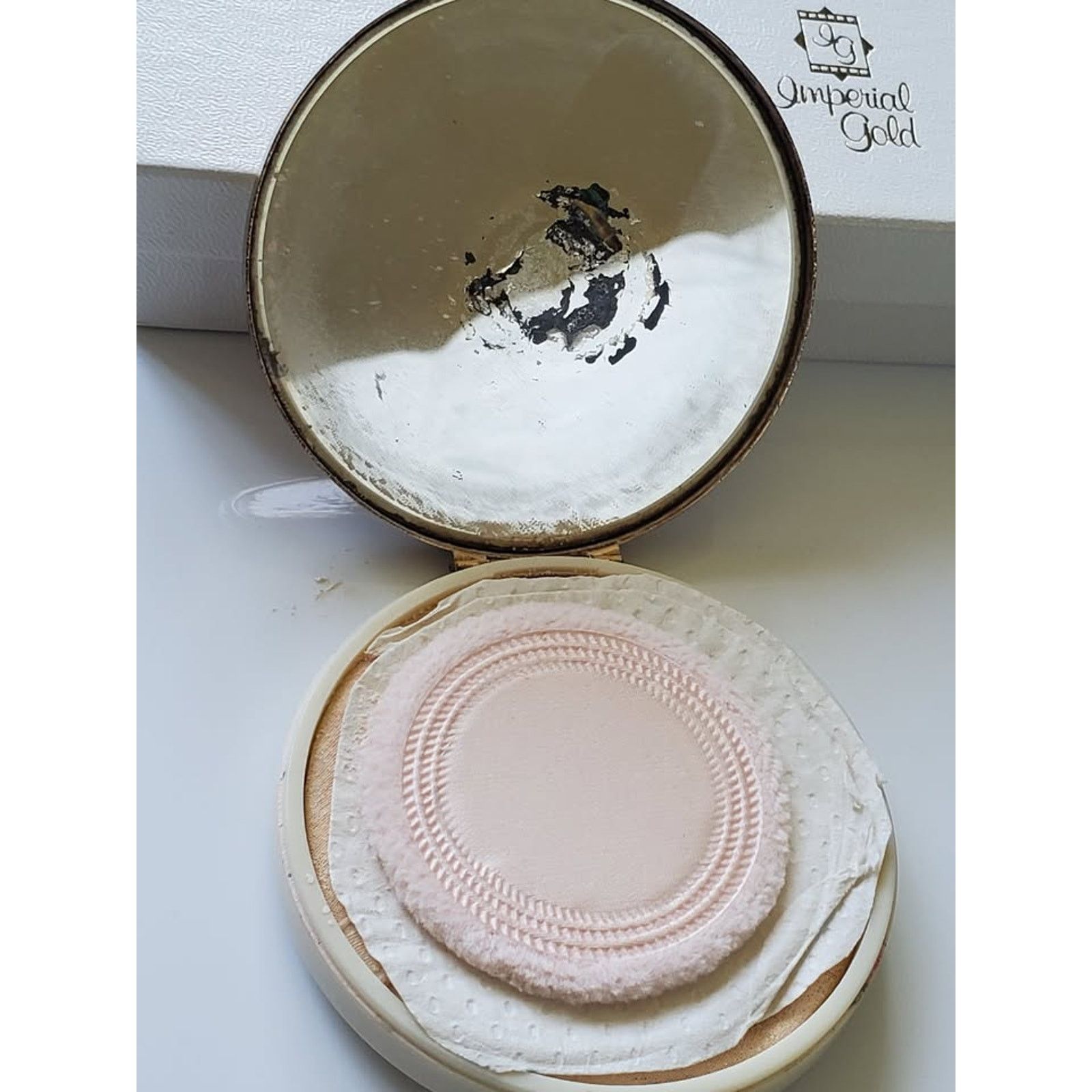 Other Vintage Houbigant Floral Basket Compact Size ONE SIZE - 8 Thumbnail