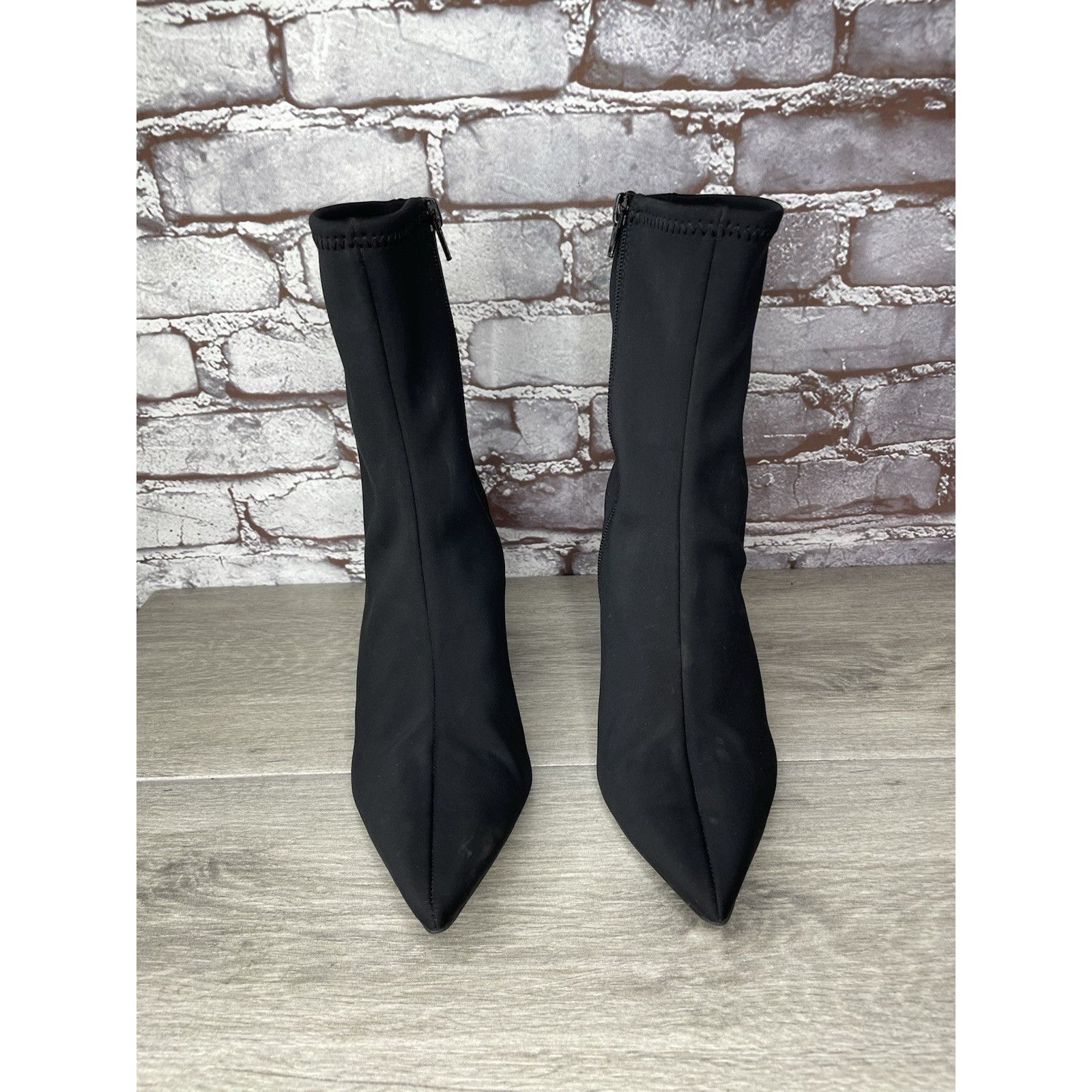 Jeffrey Campbell Jeffrey Campbell Black Siren Sport Ankle Sock Booties Women’ Size US 8.5 / IT 38.5 - 3 Thumbnail