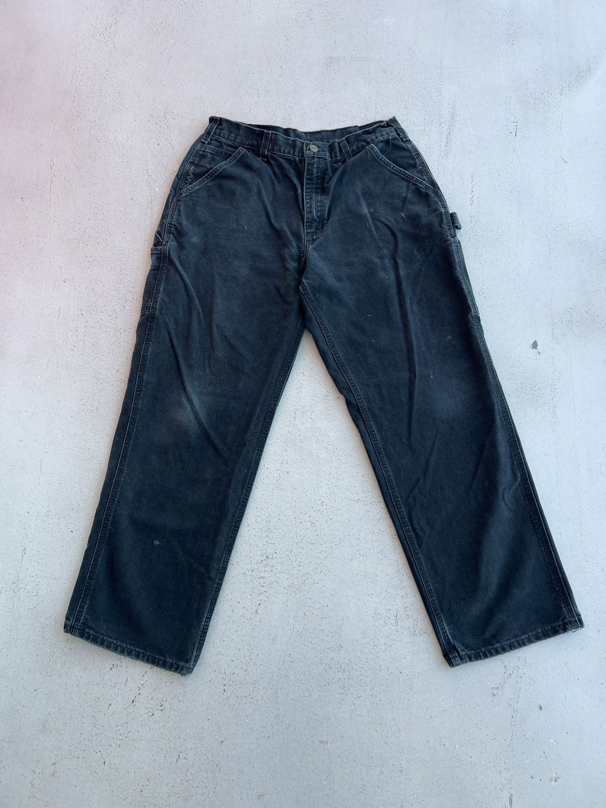 Carhartt Vintage Carhartt Work Wear Pants 00s Size US 29 - 1 Thumbnail