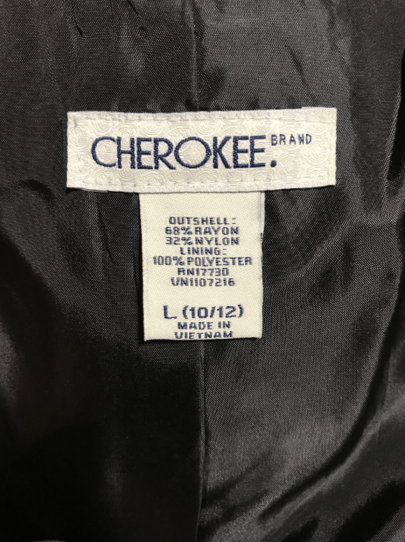 Cherokee 90s Vintage Black Velvet Bolero by Cherokee. Size XS / US 0-2 / IT 36-38 - 6 Thumbnail