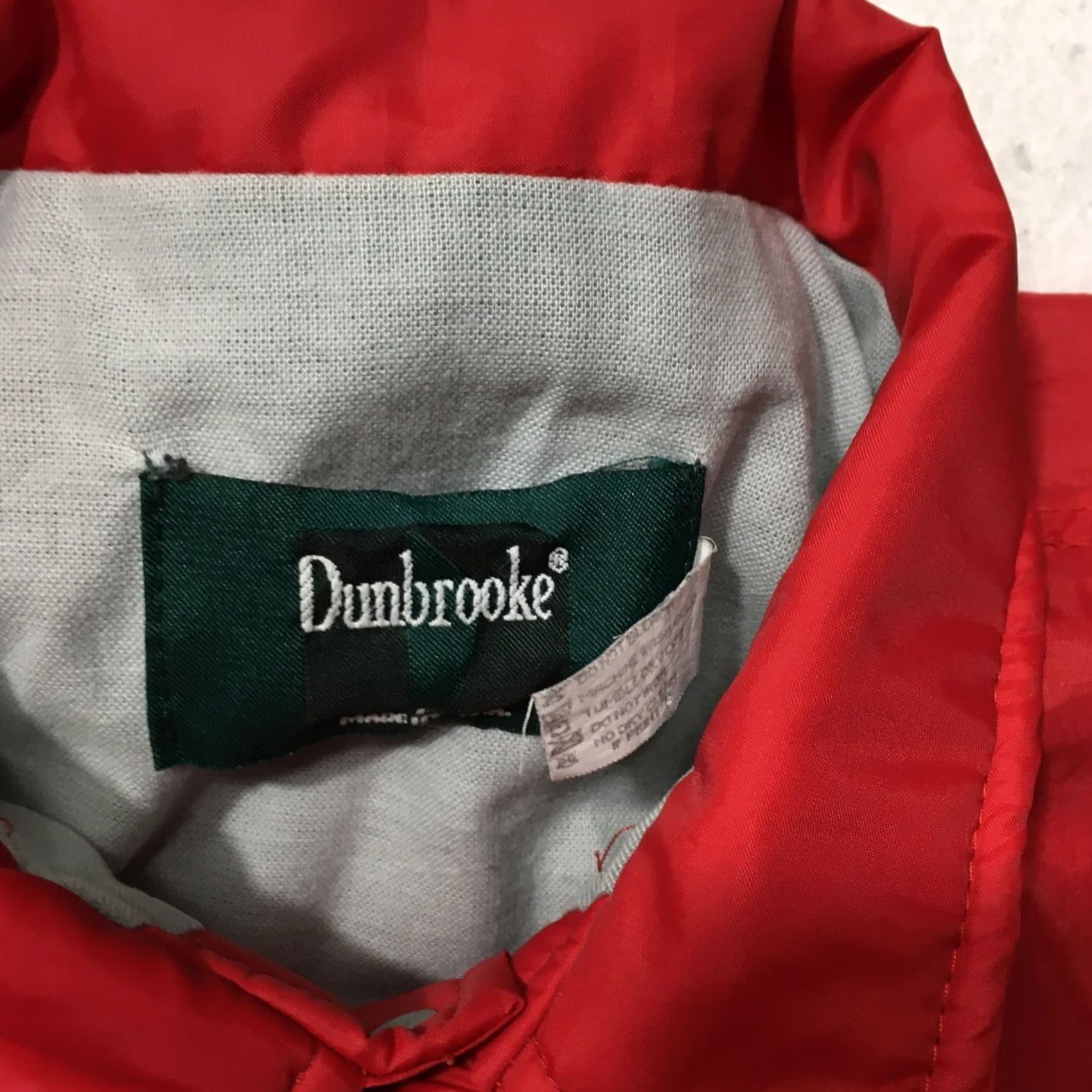 Dunbrooke VINTAGE Dunbrooke Pla-Jac Jacket Mens L Red Windbreaker USA Solid Size US L / EU 52-54 / 3 - 3 Thumbnail