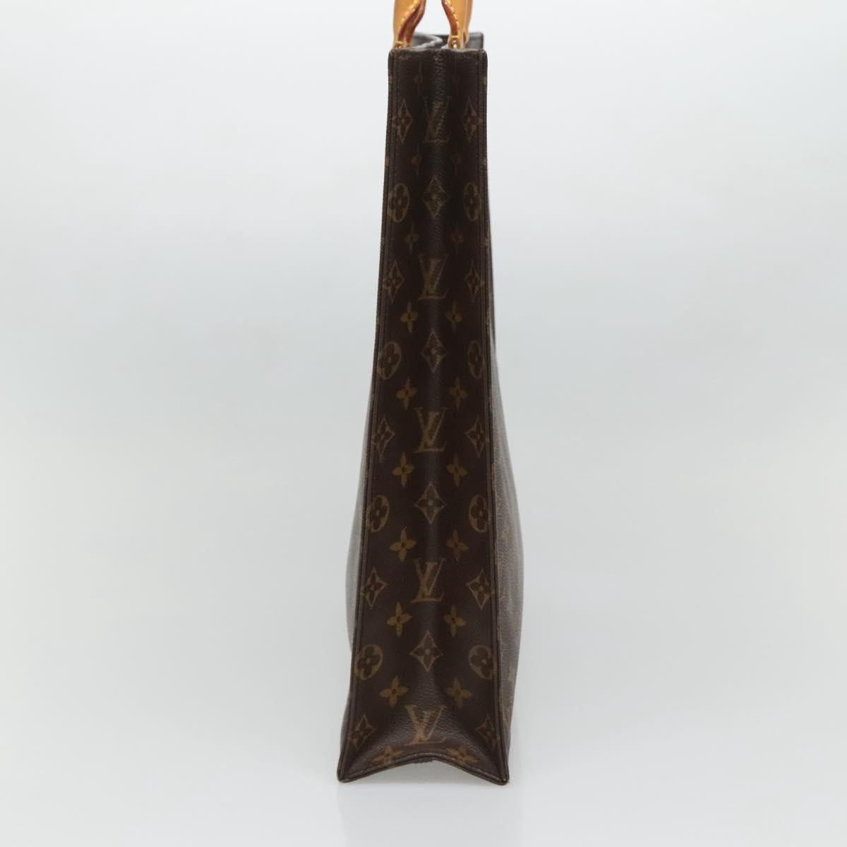 Louis Vuitton LOUIS VUITTON Monogram Sac Plat Hand Bag M51140 Size ONE SIZE - 3 Thumbnail