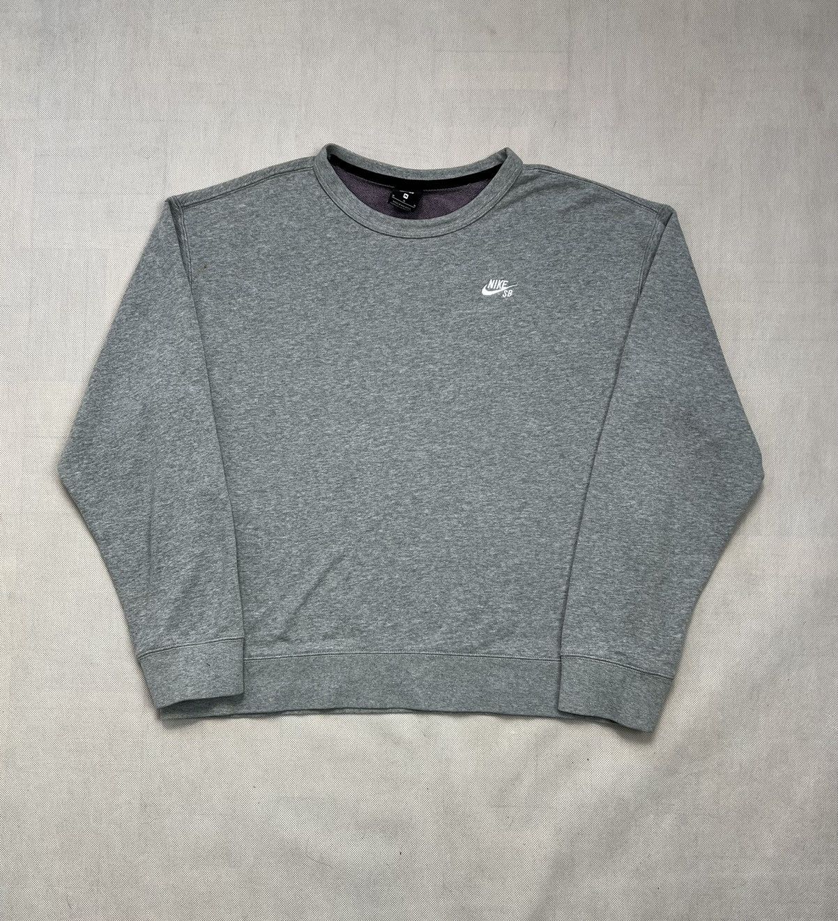 Nike Sweatshirt Nike SB grey crewneck Size US M / EU 48-50 / 2 - 1 Thumbnail