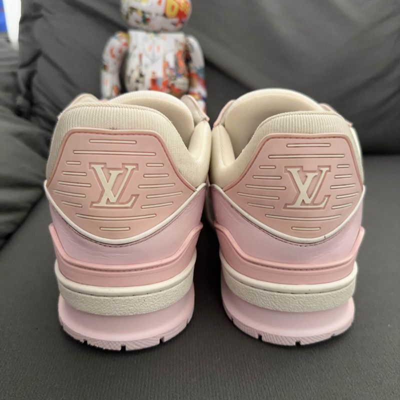 Louis Vuitton Louis Vuitton Trainer Leather Low-Top Sneakers -2508 Size US 8.5 / EU 41-42 - 2 Thumbnail