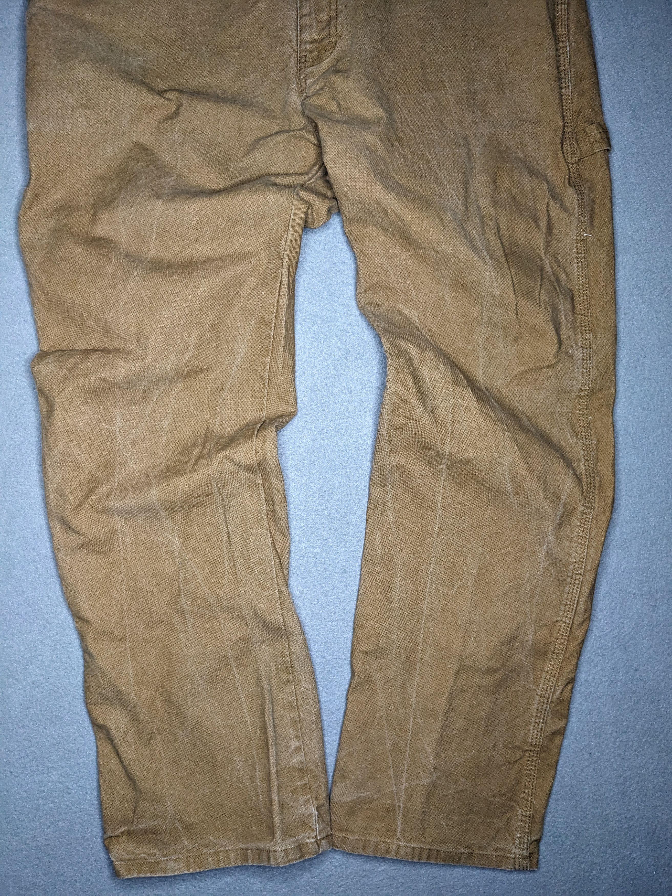 Dickies Dickies Carpenter Pants 38x30 Canvas Beige Distressed Faded Size US 38 / EU 54 - 4 Thumbnail