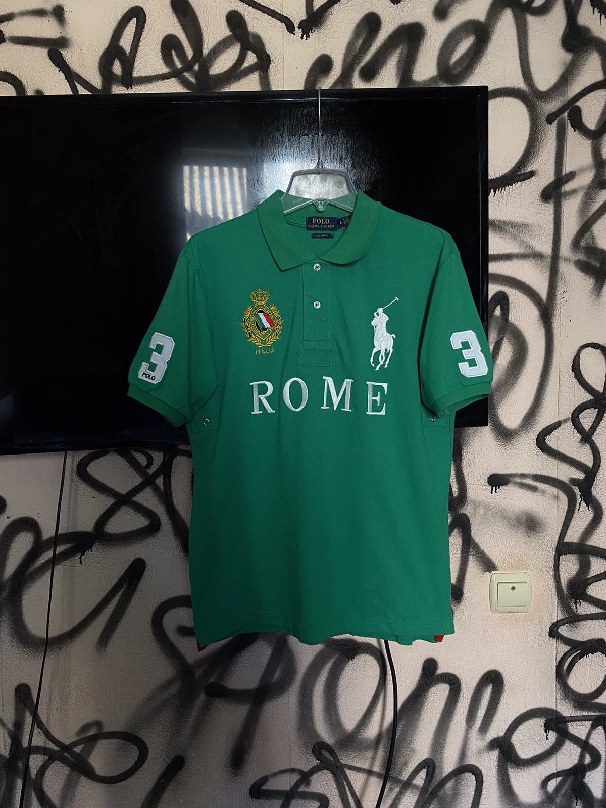 Polo Ralph Lauren × Streetwear × Vintage Polo Ralph Lauren Rome