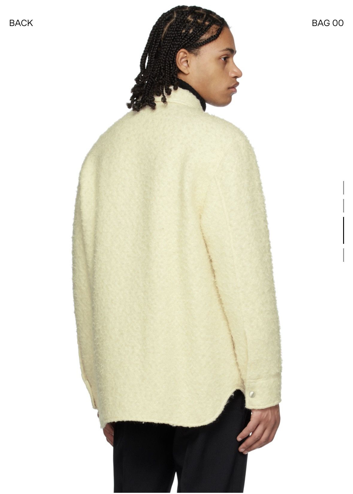 Jil Sander Jil Sander Off White Press-Stud Jacket Size US M / EU 48-50 / 2 - 3 Thumbnail