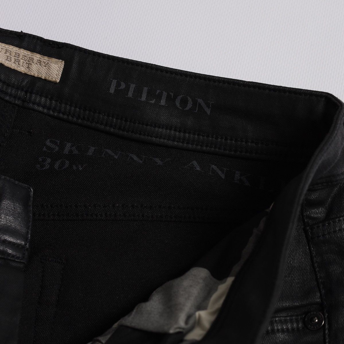 Burberry Burberry Pilton Skinny Ankle Pants Biker Trousers Size 30" / US 8 / IT 44 - 8 Thumbnail