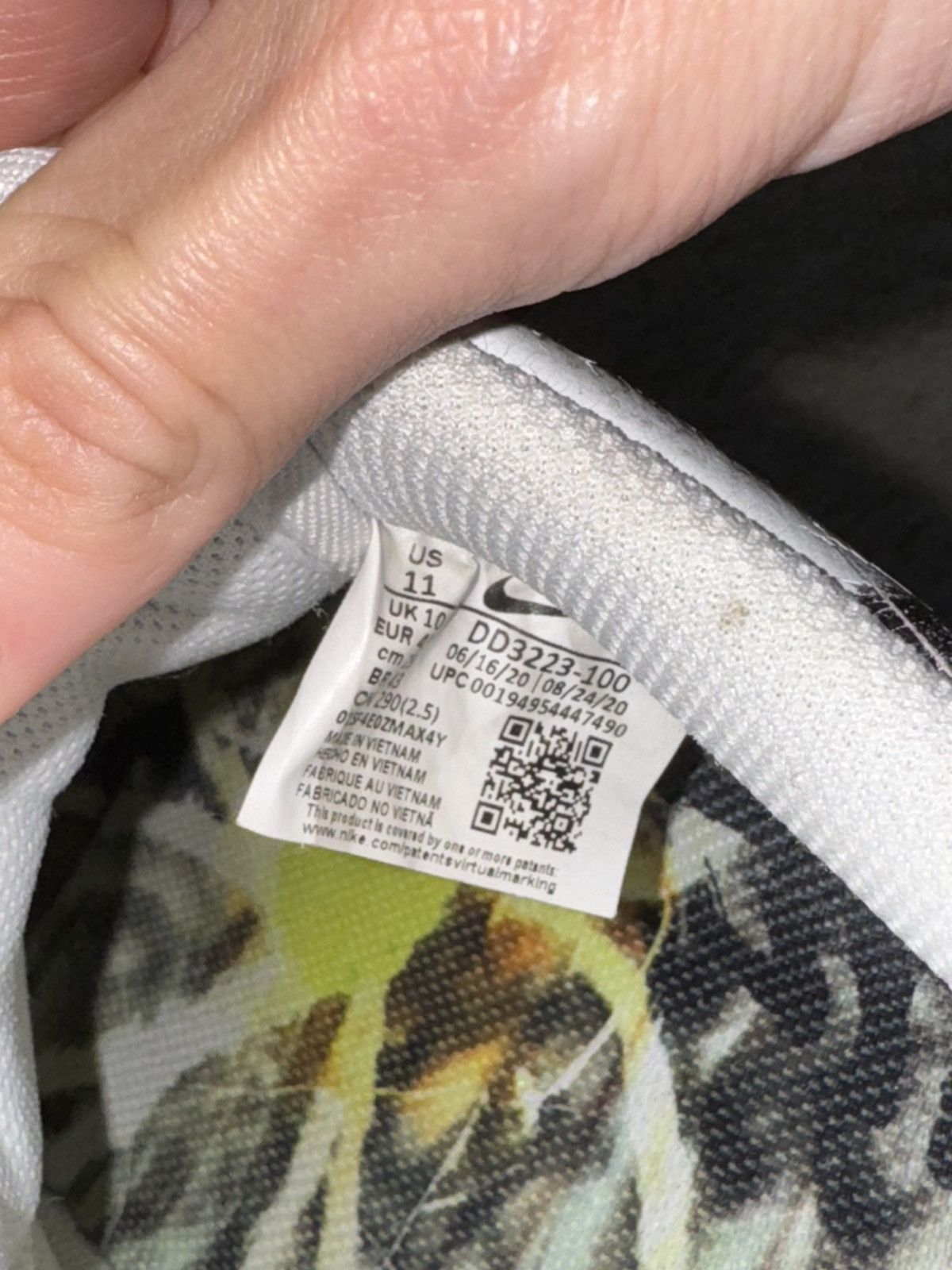 Nike Nike Air Force 1 ‘07 Para-noise Size US 11 / EU 44 - 7 Thumbnail
