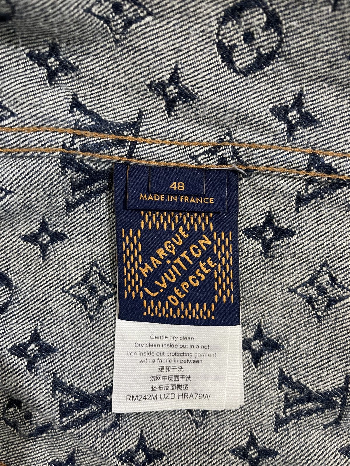 Louis Vuitton Louis Vuitton x Timberland Monogram Jacquard denim Jacket Size US M / EU 48-50 / 2 - 7 Thumbnail