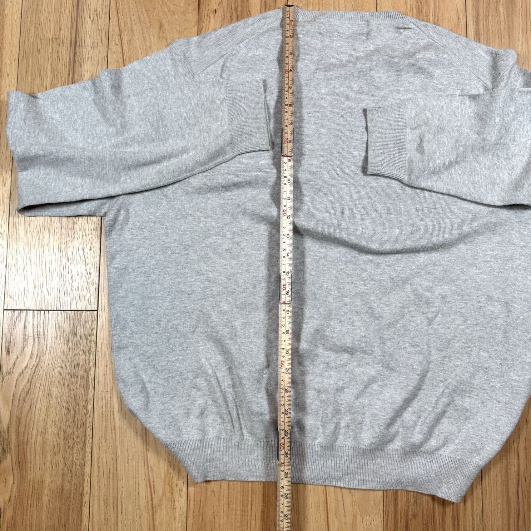 Ralph Lauren VINTAGE Ralph Lauren Polo Sweater Mens XL V-Neck Gray Lightweight Pullover Size US XL / EU 56 / 4 - 6 Thumbnail