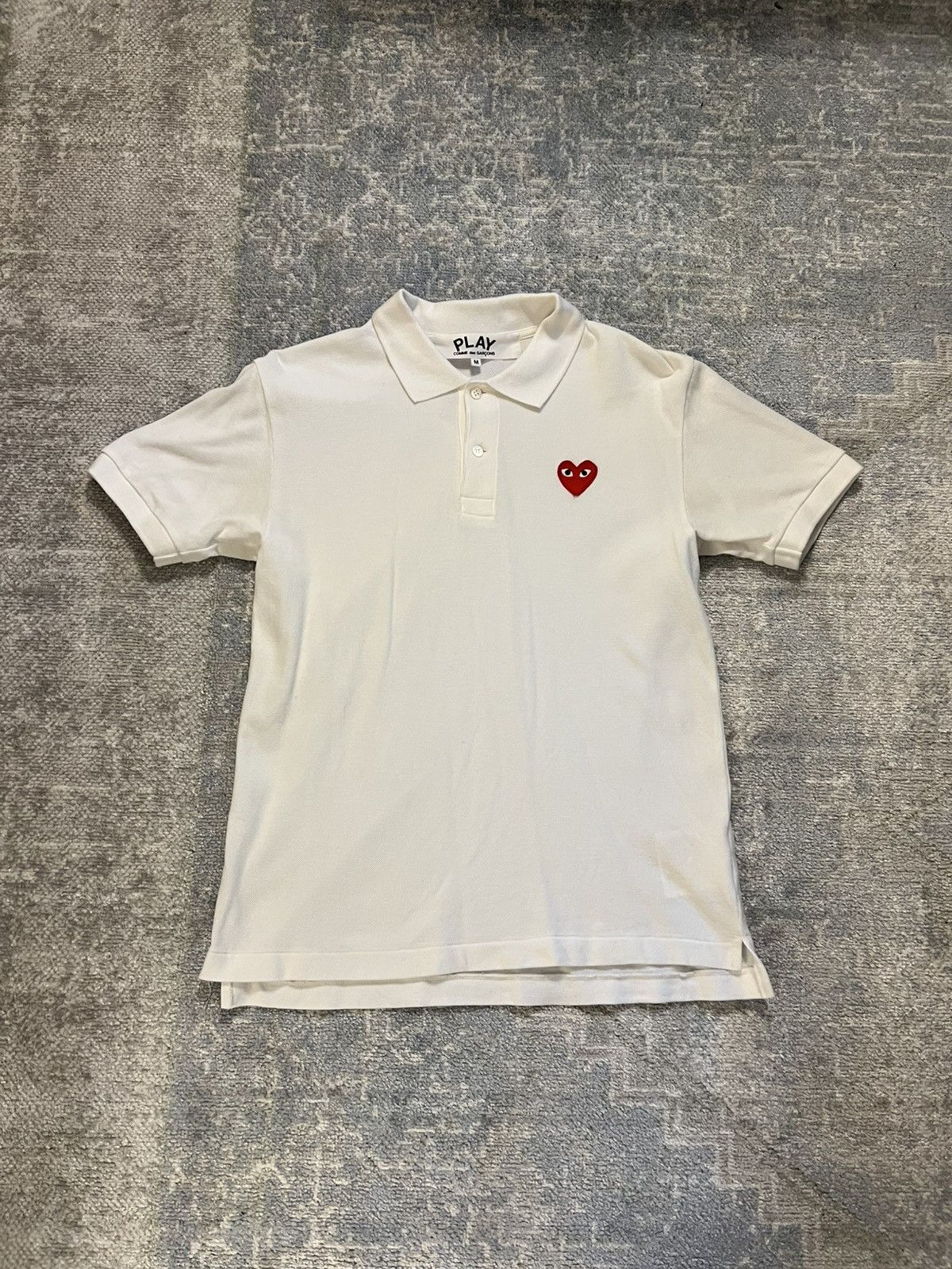Comme Des Garcons Play Play Polo | Grailed
