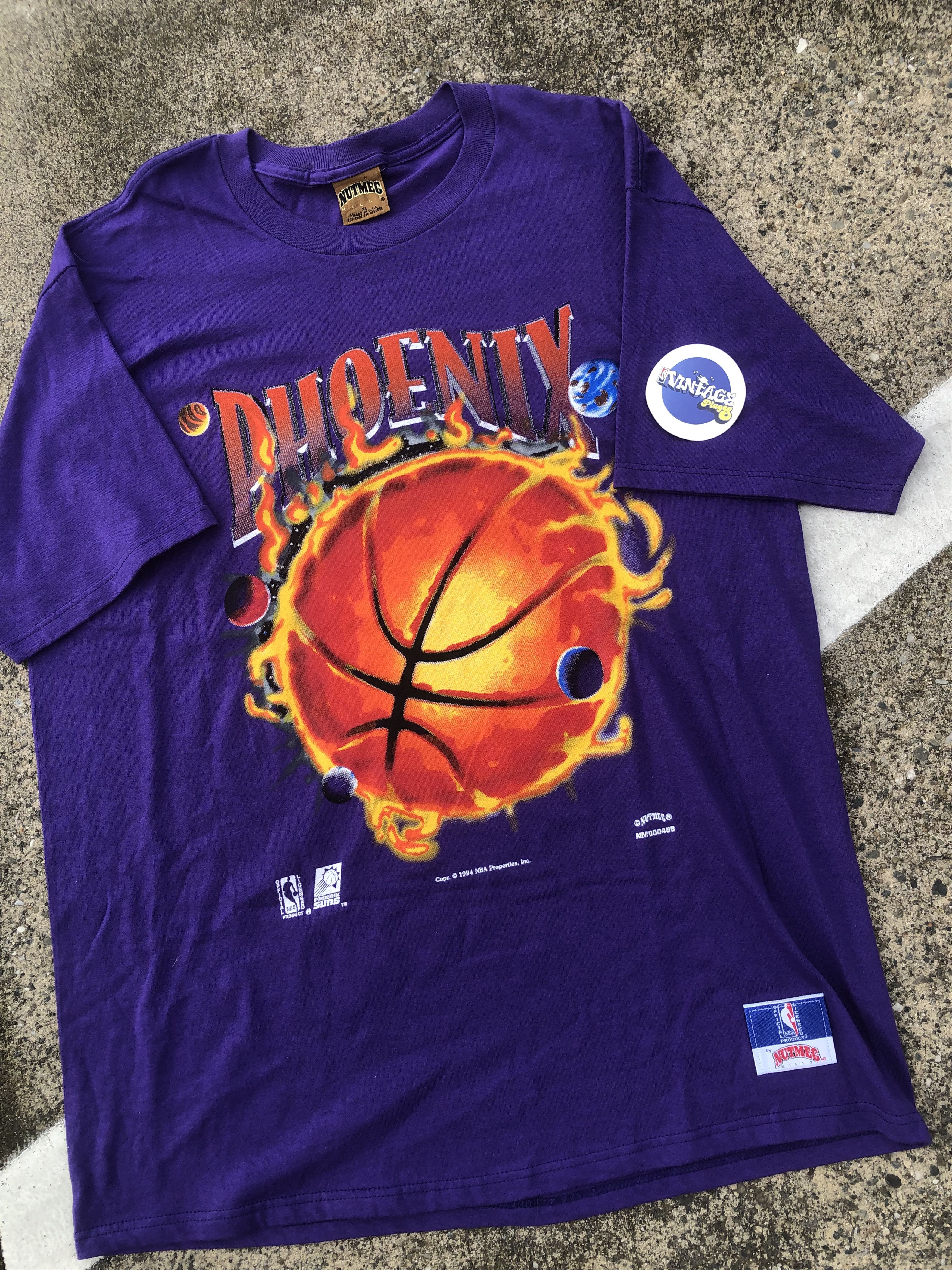 Nutmeg Vintage 1994 Nutmeg NBA Phoenix Suns Shirt Size US XL / EU 56 / 4 - 1 Thumbnail
