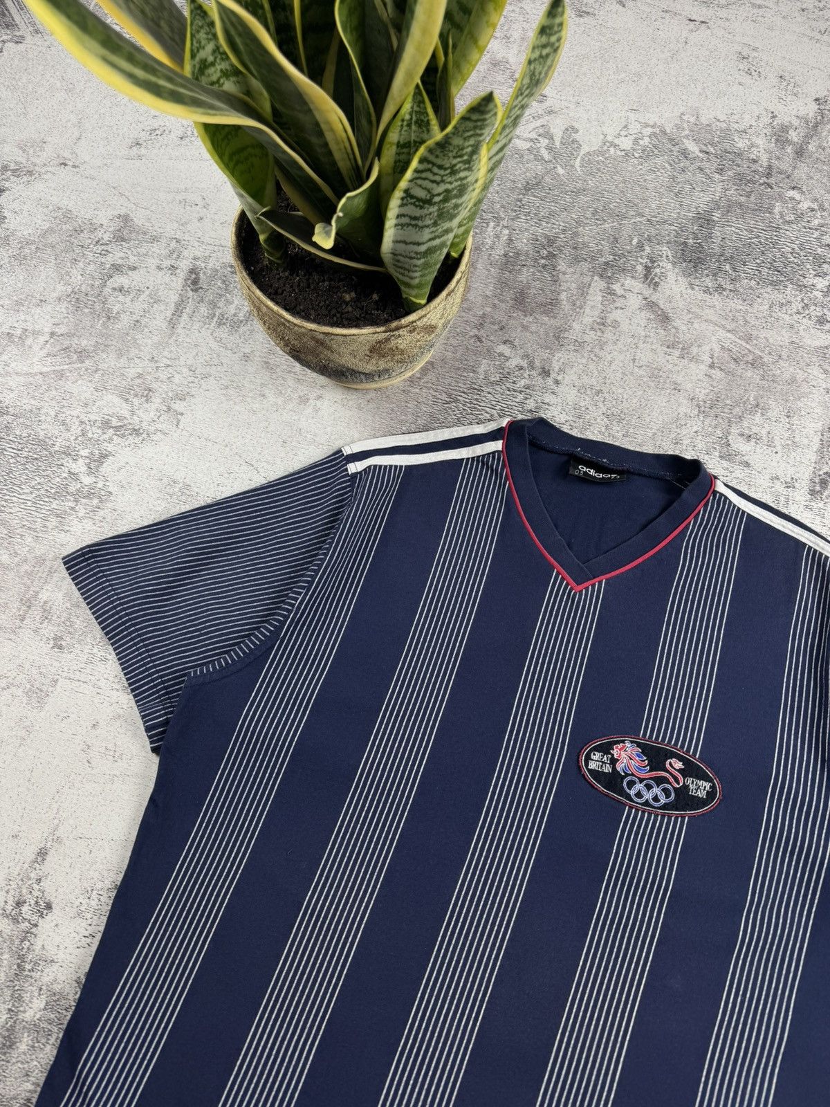 Adidas Adidas Great Britain Olympic Game Form 1996 2000 T Shirt Tee Size US M / EU 48-50 / 2 - 7 Thumbnail