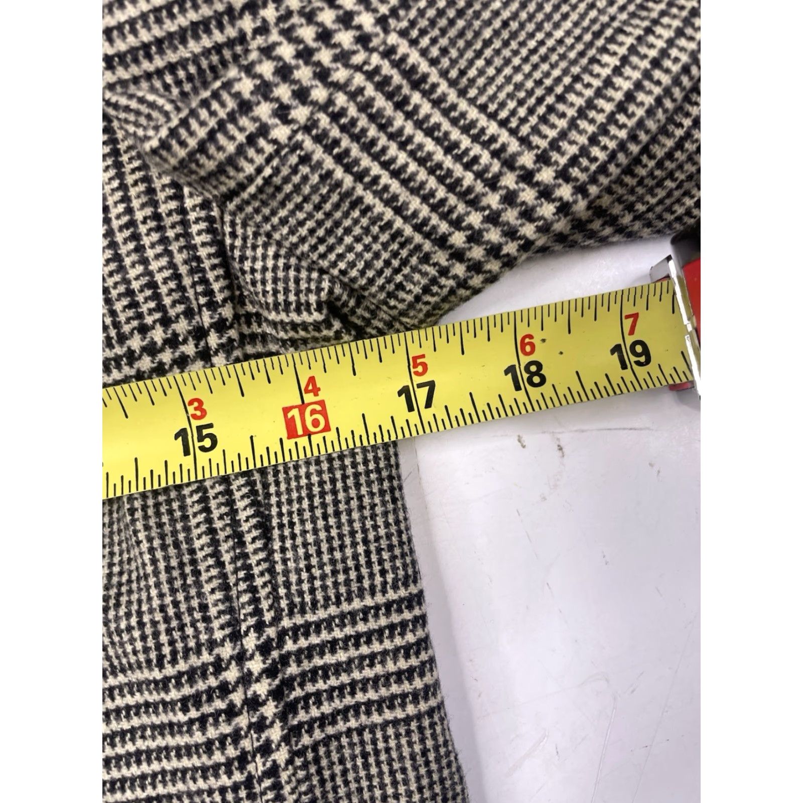 Ralph Lauren Lauren Ralph Lauren Jacket Women Open Front Faux Leather Lapel Wool Blend Black S Small Size S / US 4 / IT 40 - 7 Thumbnail